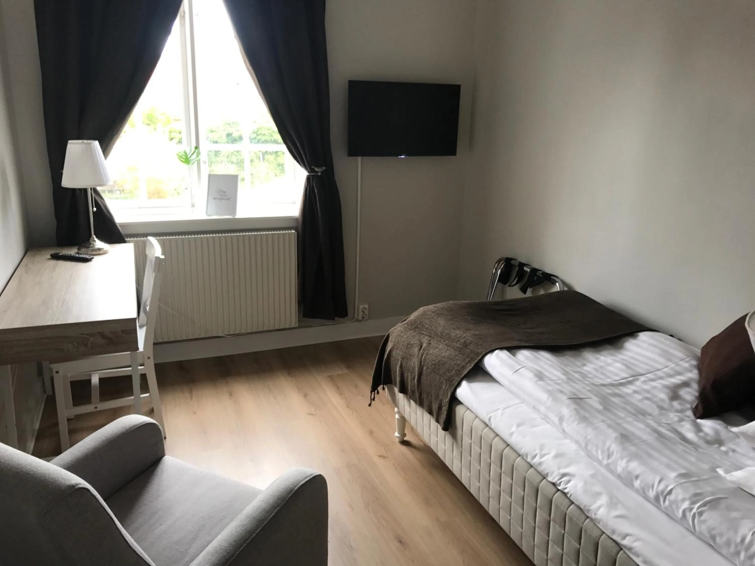 Bed in Hotell Humbla