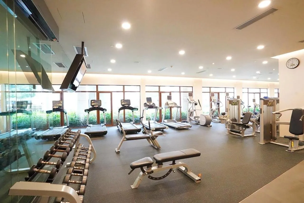Fitness centre/facilities in Le Méridien Xiamen