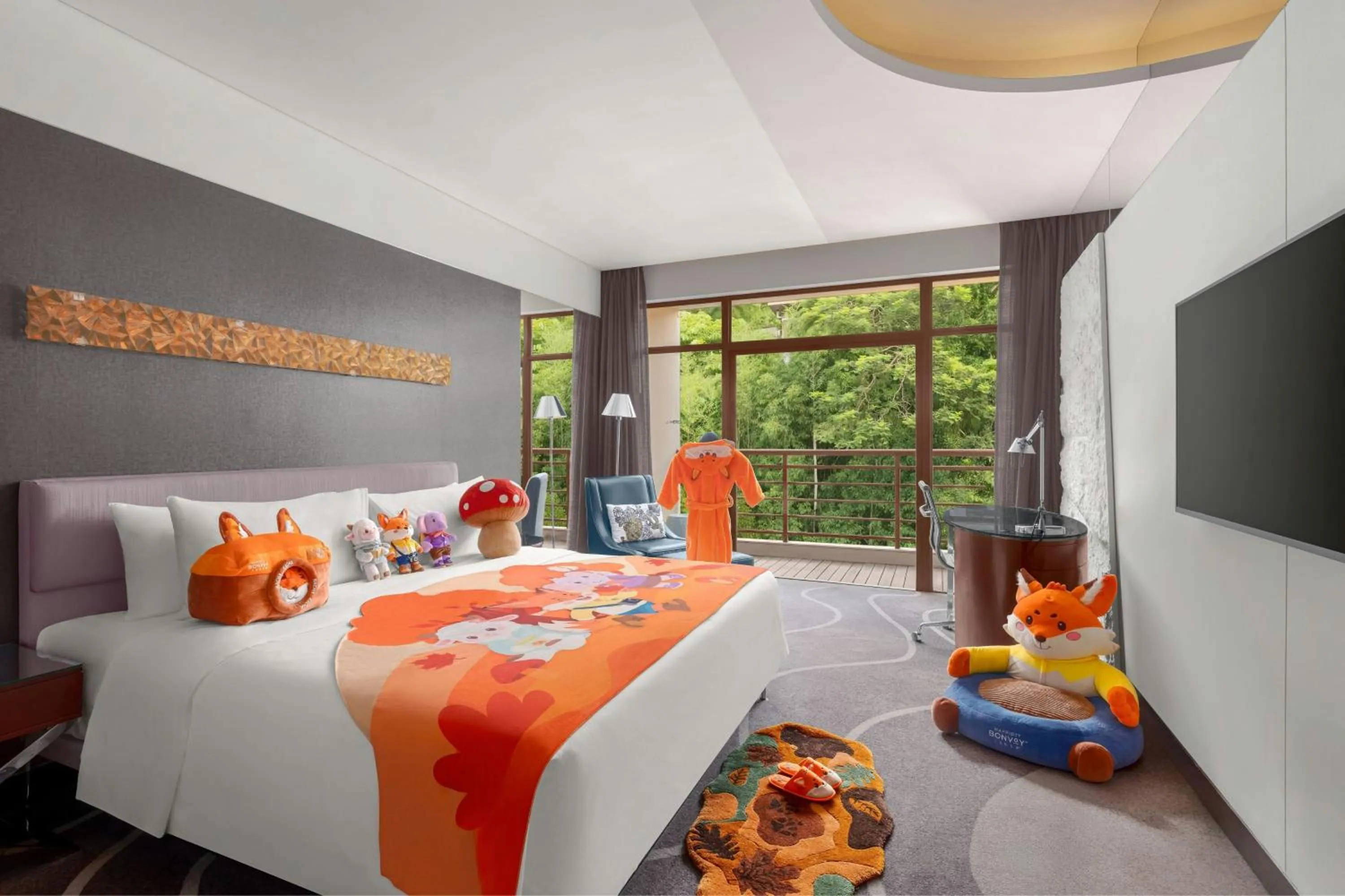 Photo of the whole room, Bed in Le Méridien Xiamen