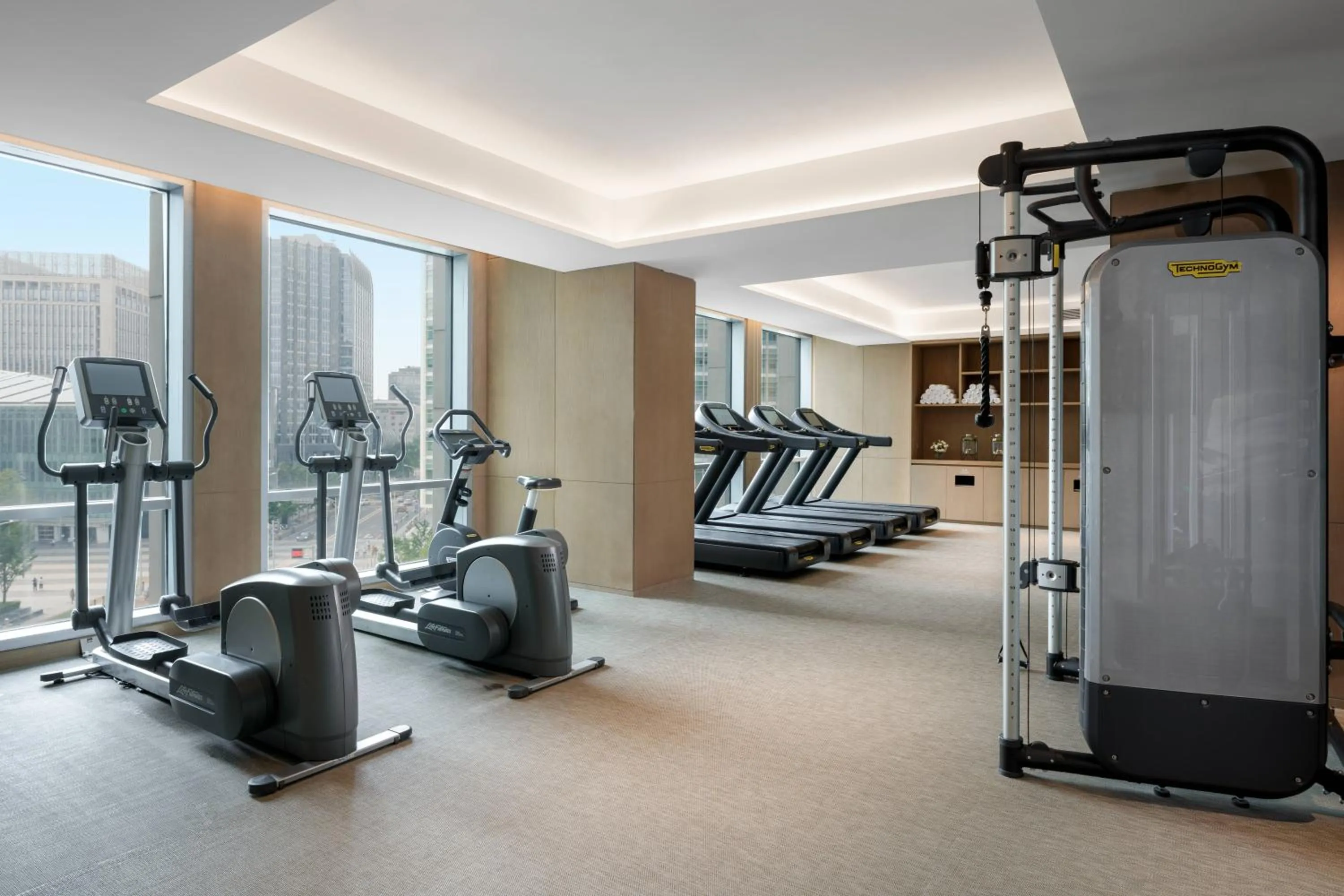Fitness centre/facilities in The Westin Beijing Financial Street