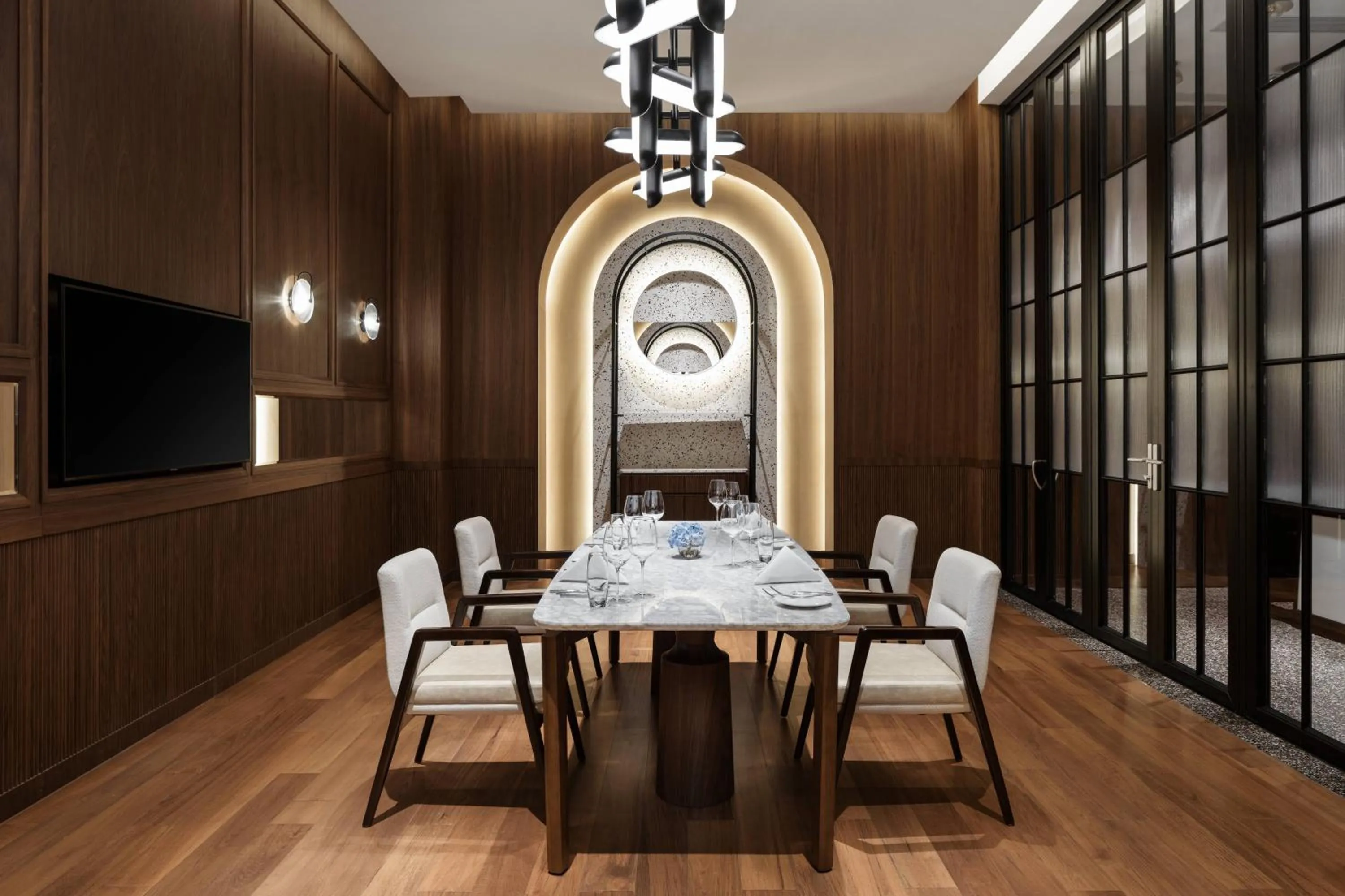 Dining area in The Westin Beijing Financial Street