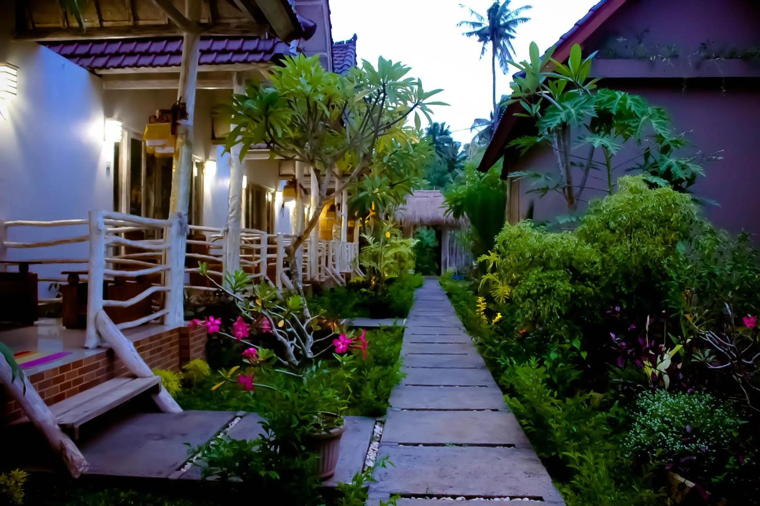 Garden in Angels Bungalow Nusa Penida