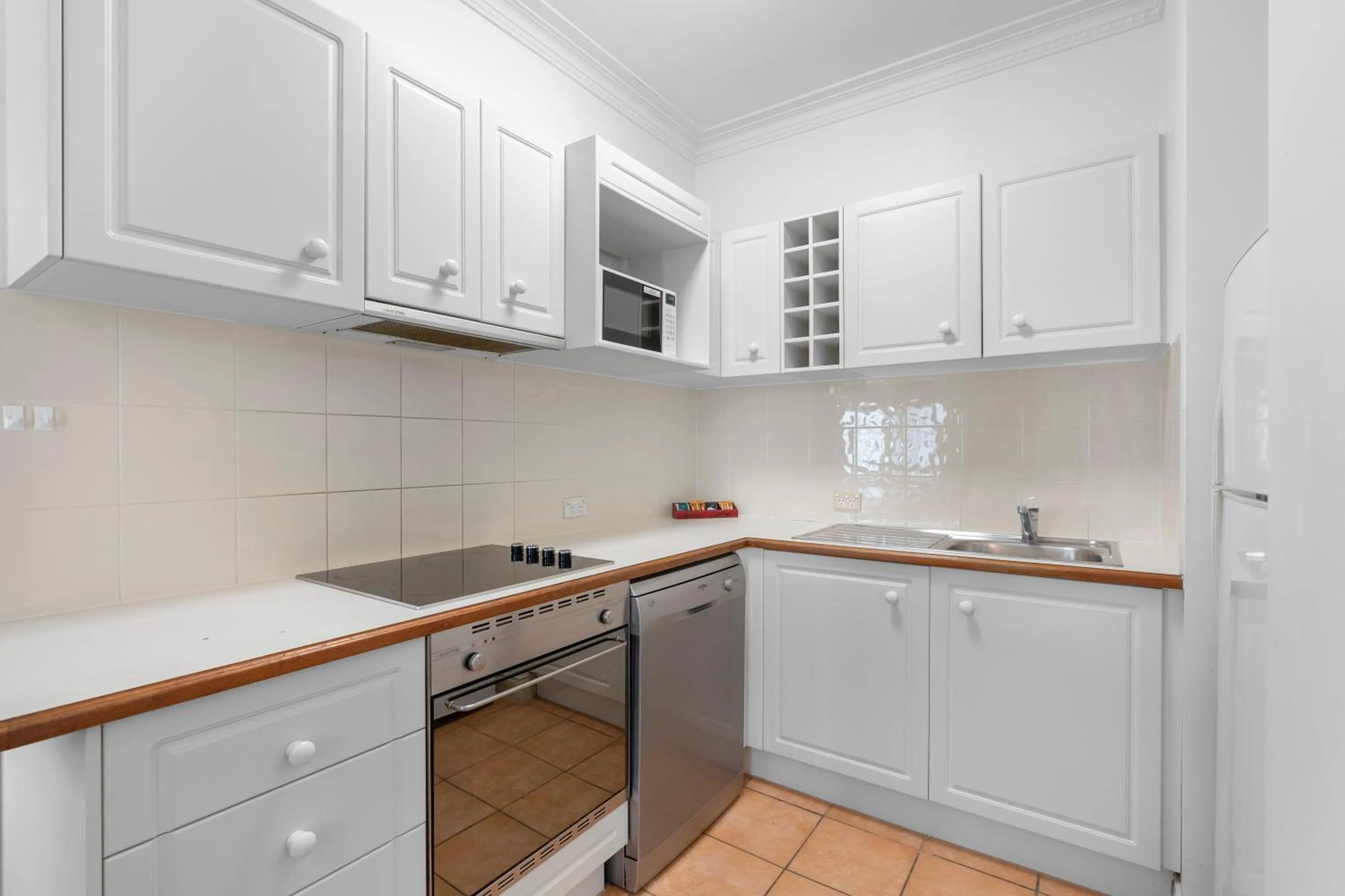 Kitchen or kitchenette in Rothbury Hotel