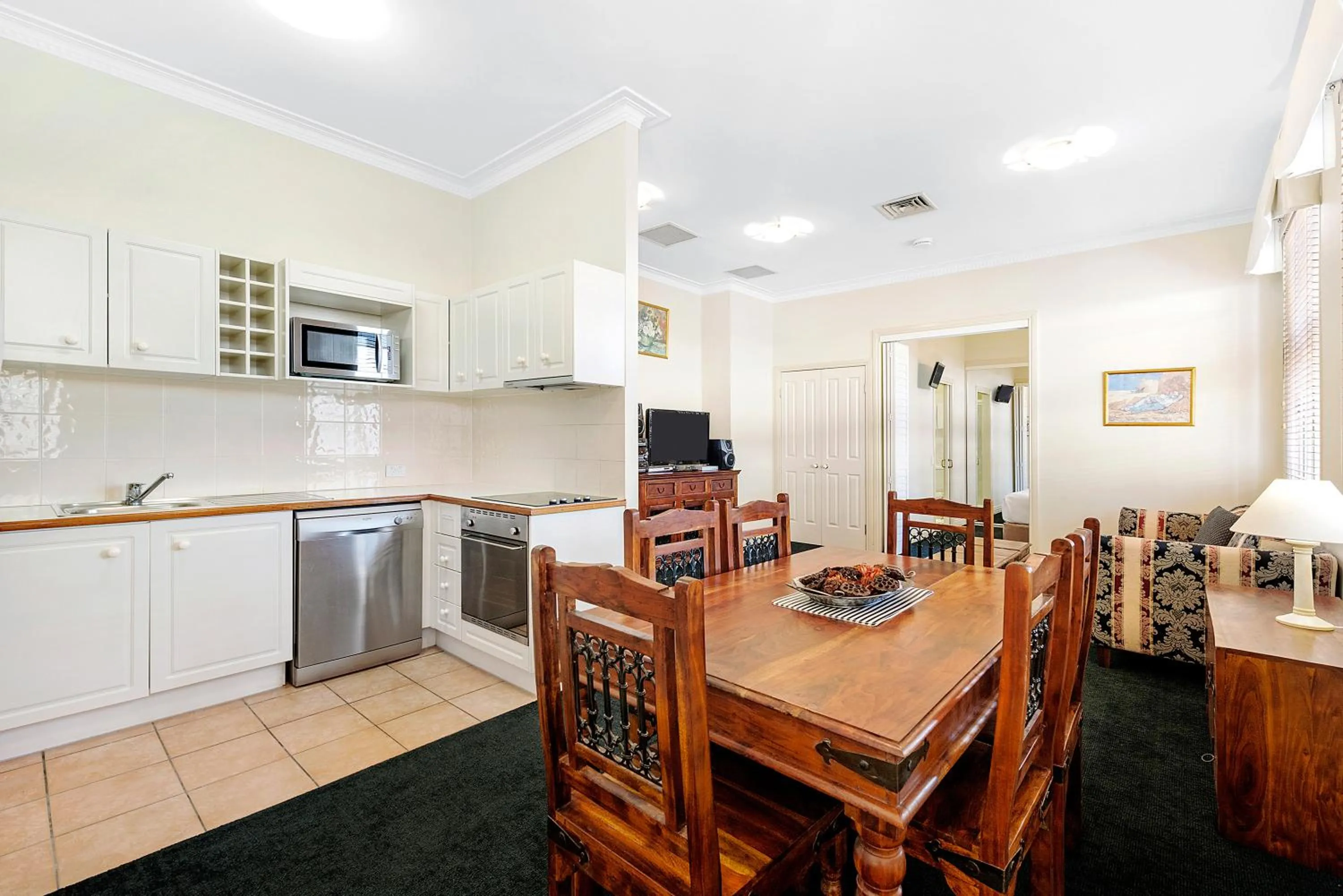 Dining area in Rothbury Hotel
