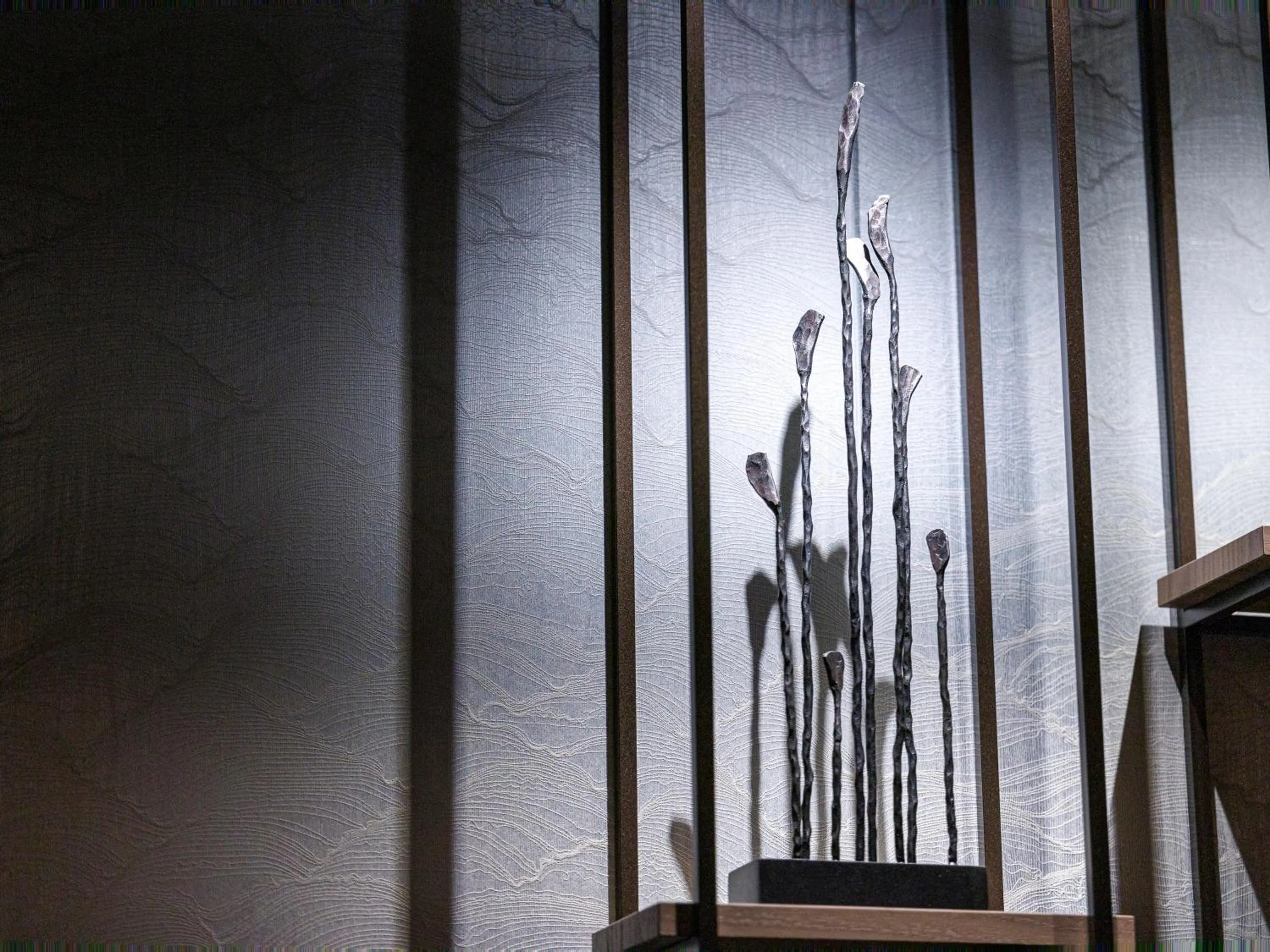 Decorative detail in JR Kyushu Station Hotel Kokura