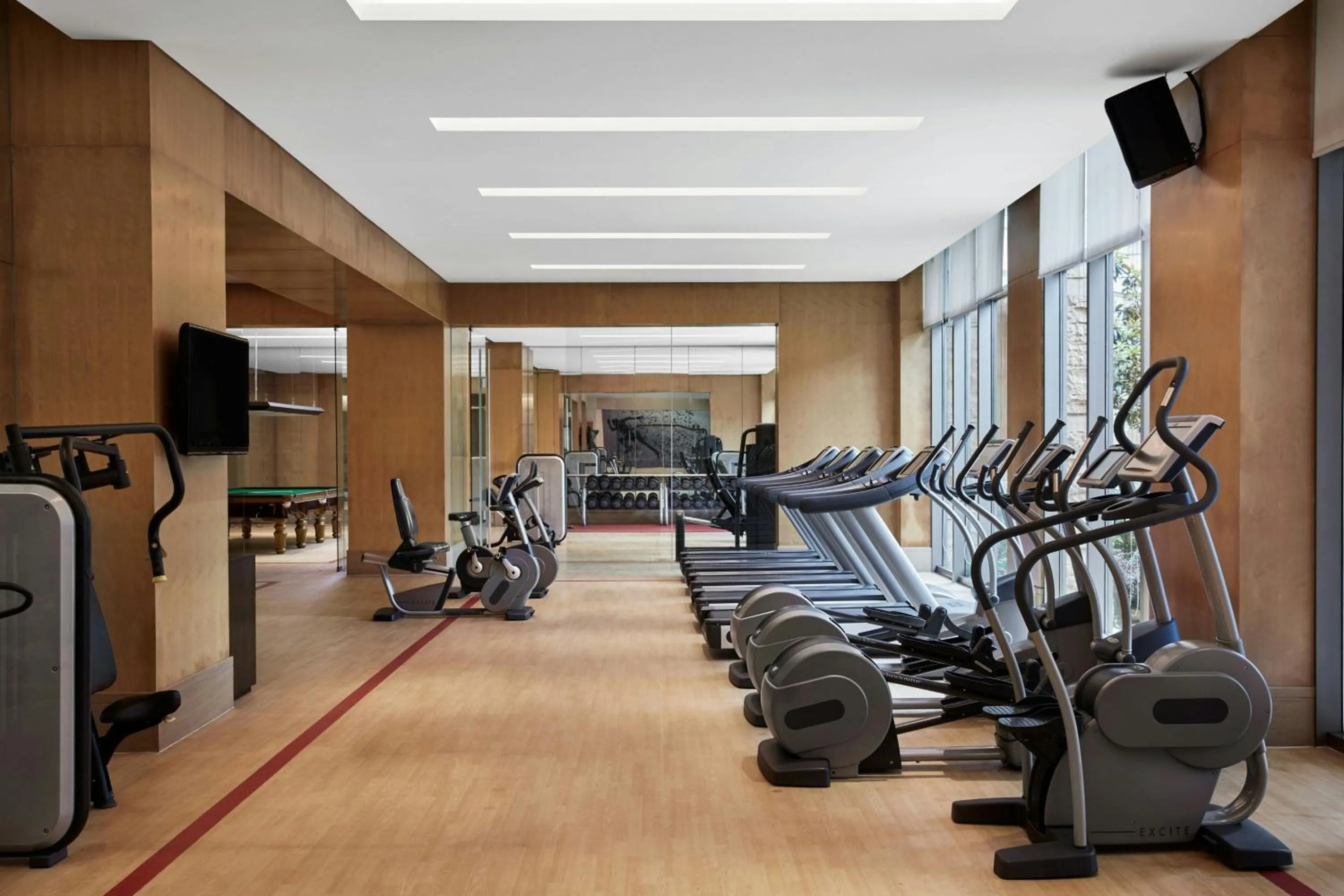Fitness centre/facilities in Sheraton Qiandao Lake Resort
