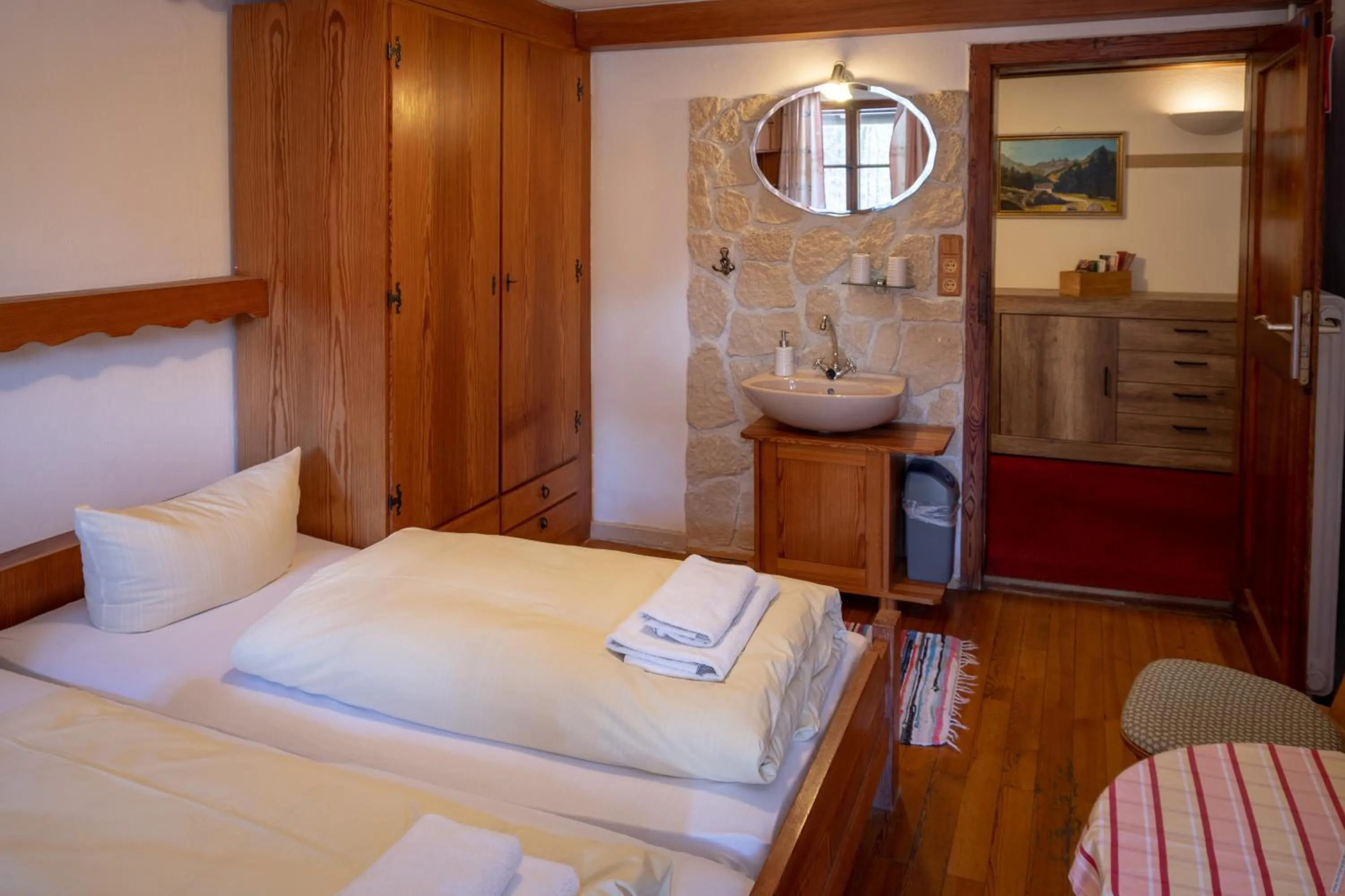 Double Room with Shared Bathroom in Hotel Restaurant Alatsee