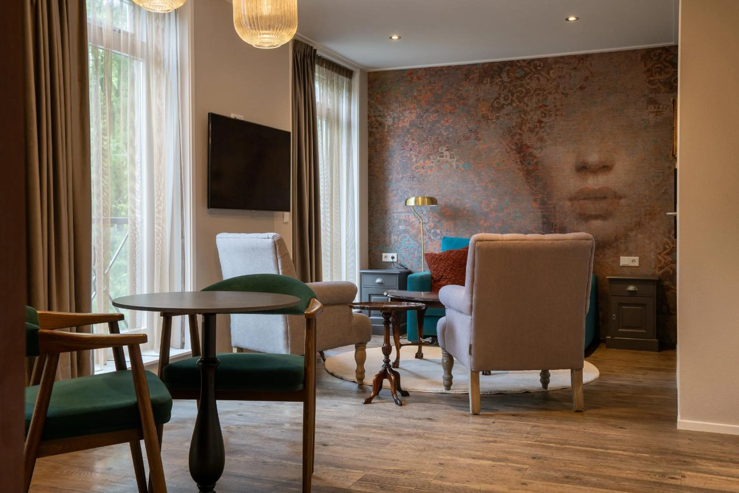Seating area in Juuls Domburg