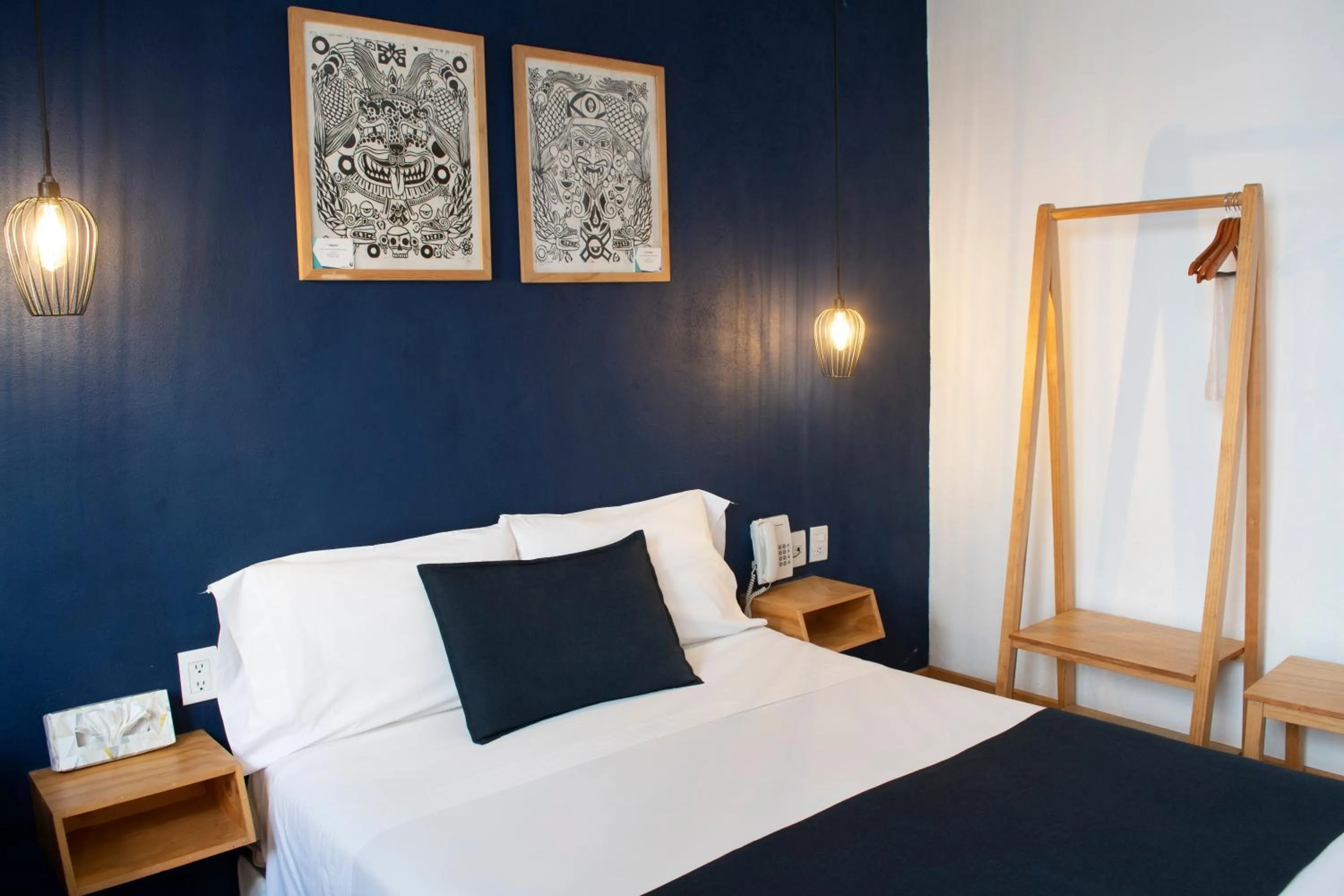 Bed in Romance City Hotel