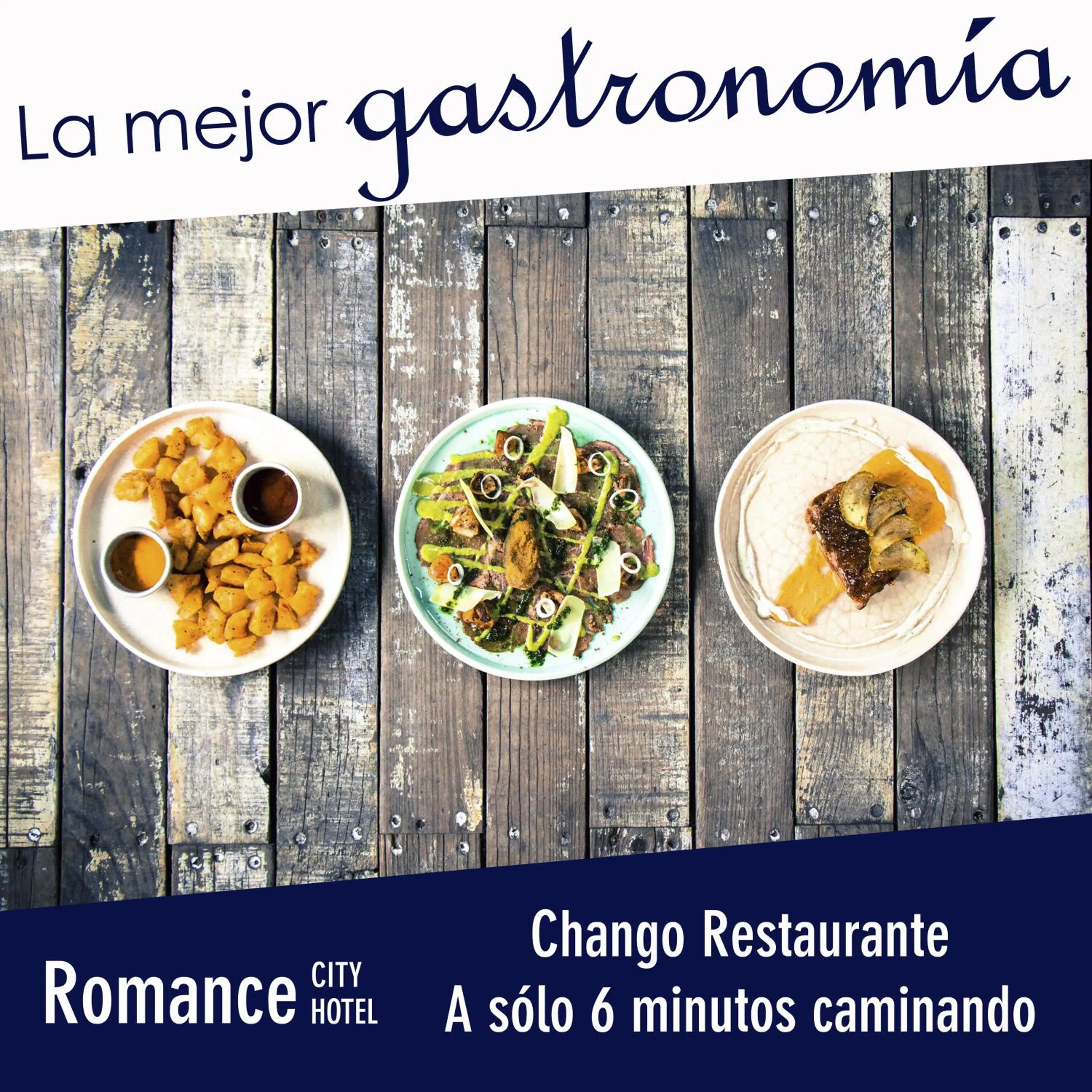Restaurant/places to eat in Romance City Hotel