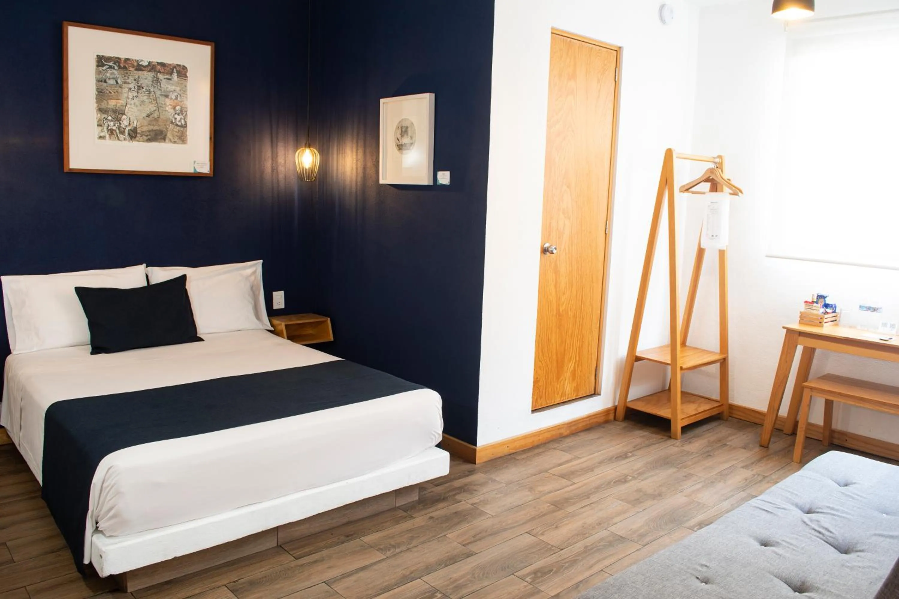 Bed in Romance City Hotel