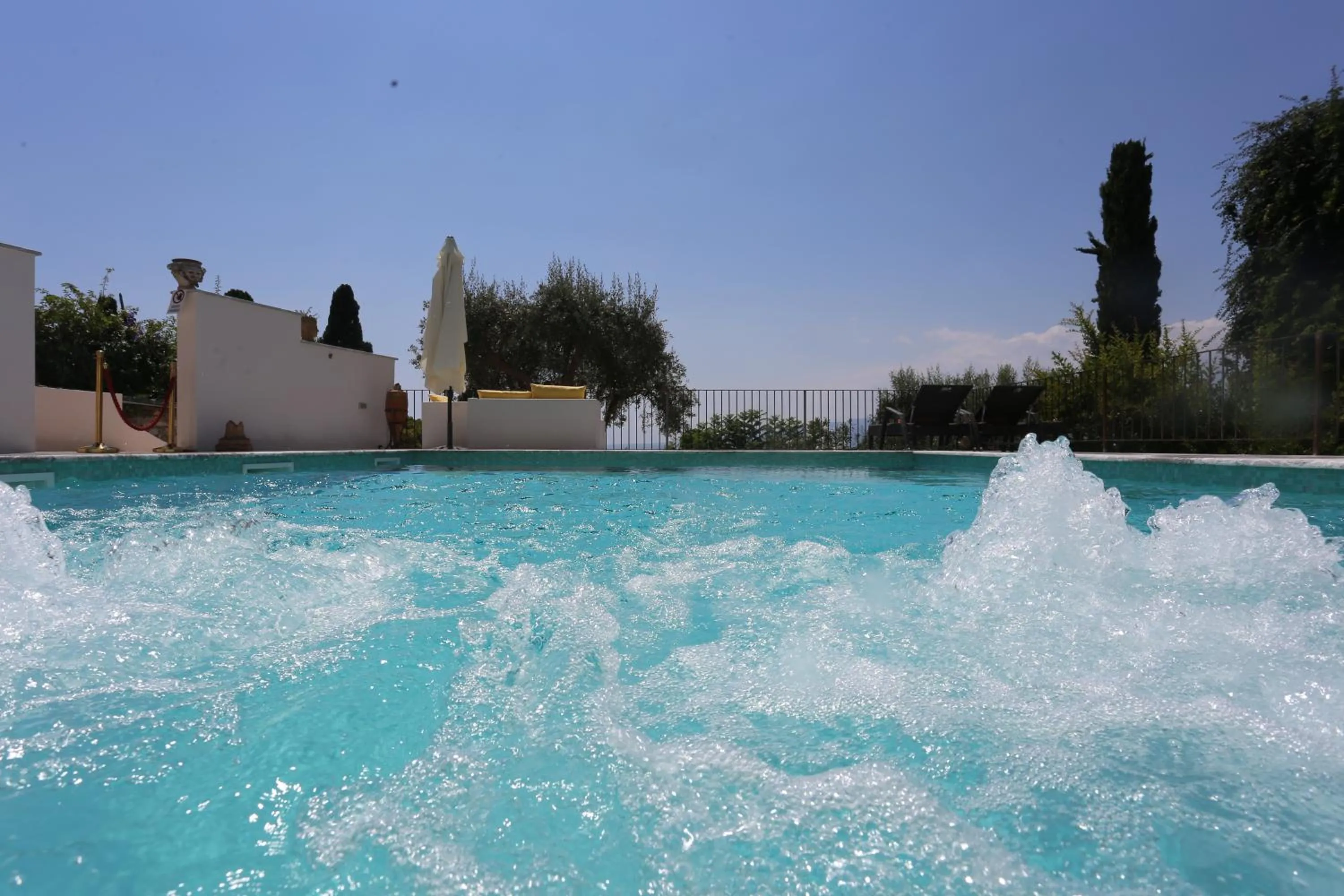 Swimming pool in Casa Cuseni, Patrimonio Culturale Immateriale UNESCO