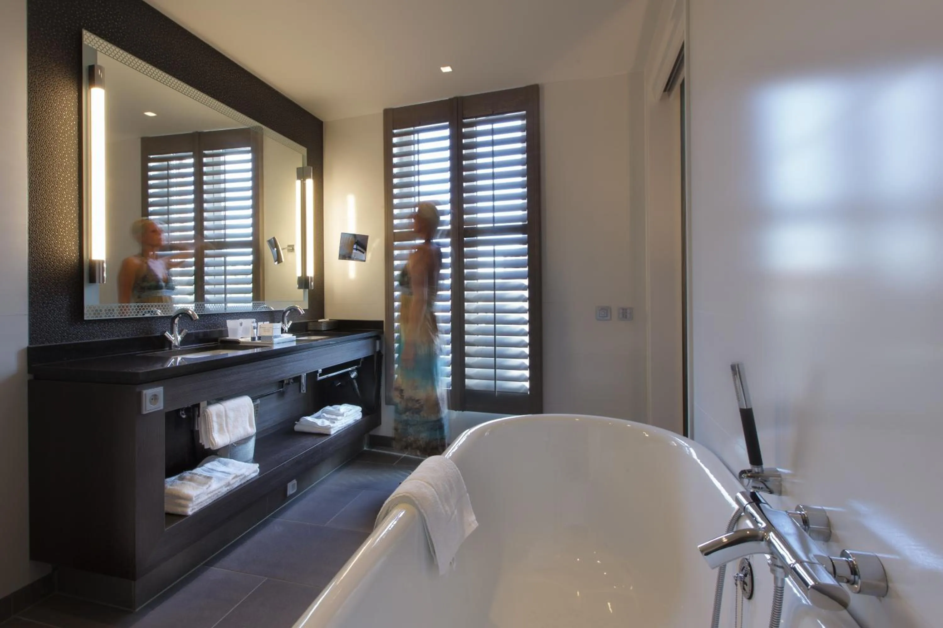 Bathroom in Hotel Dux