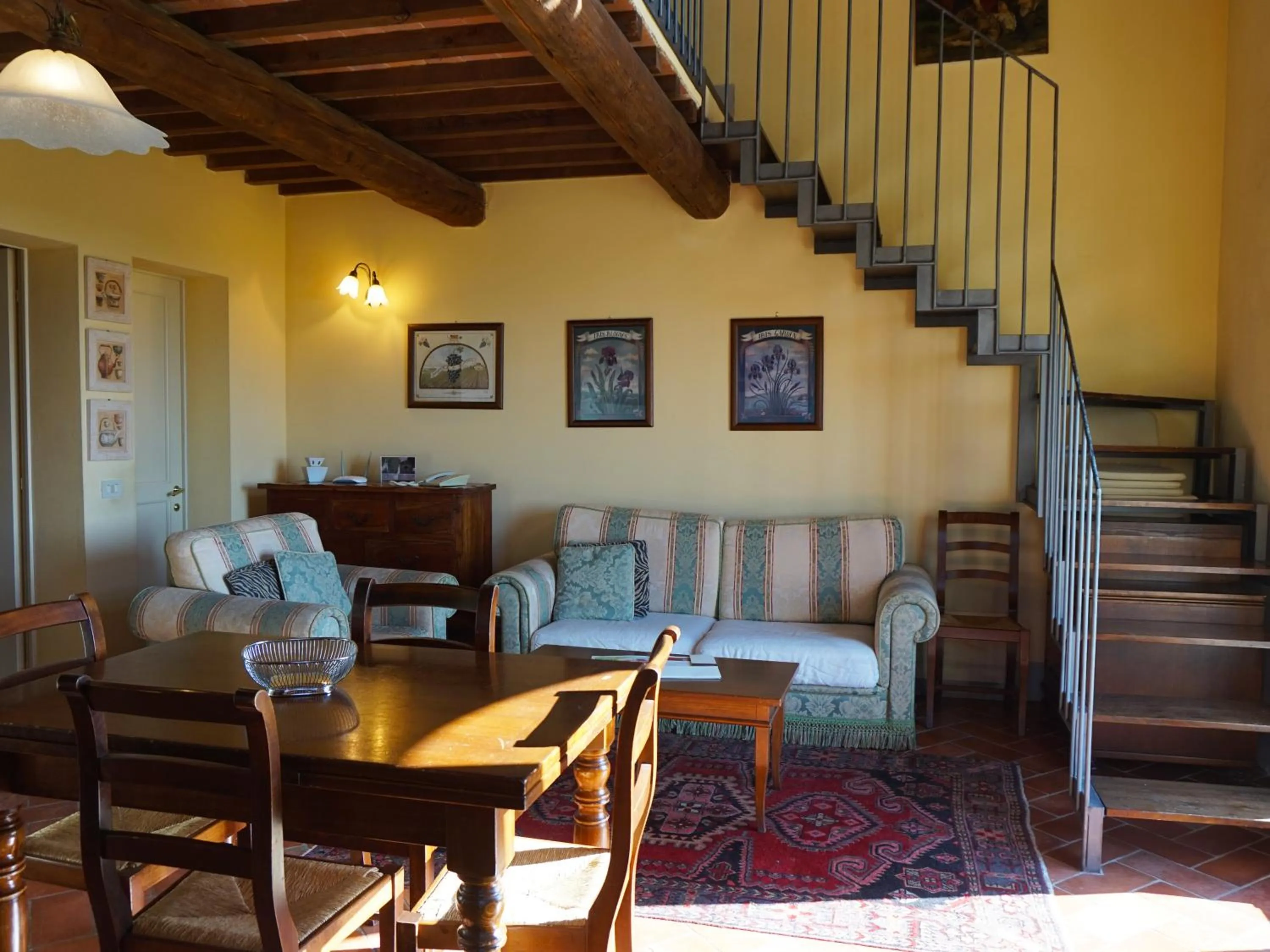 Living room in Borgo Colleoli Resort