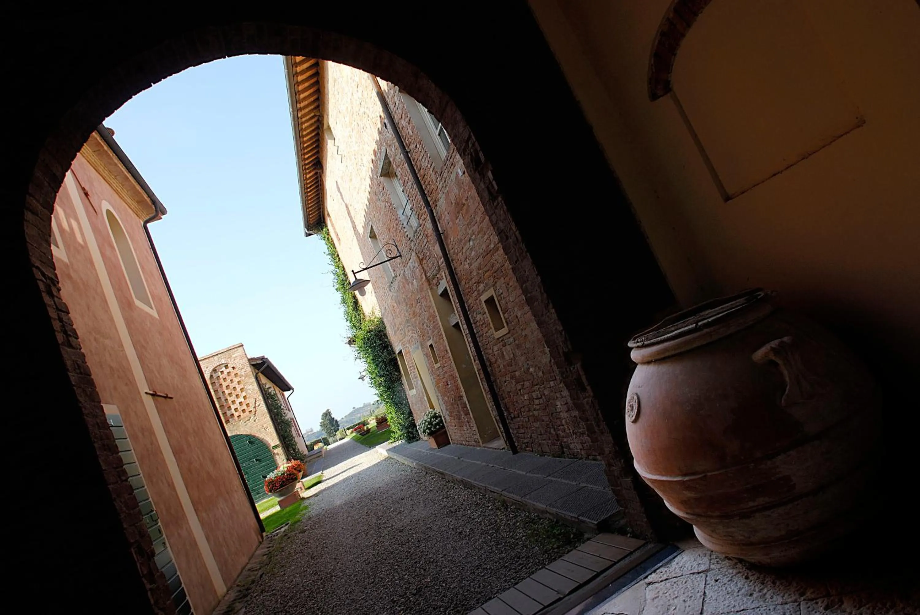 Decorative detail in Borgo Colleoli Resort