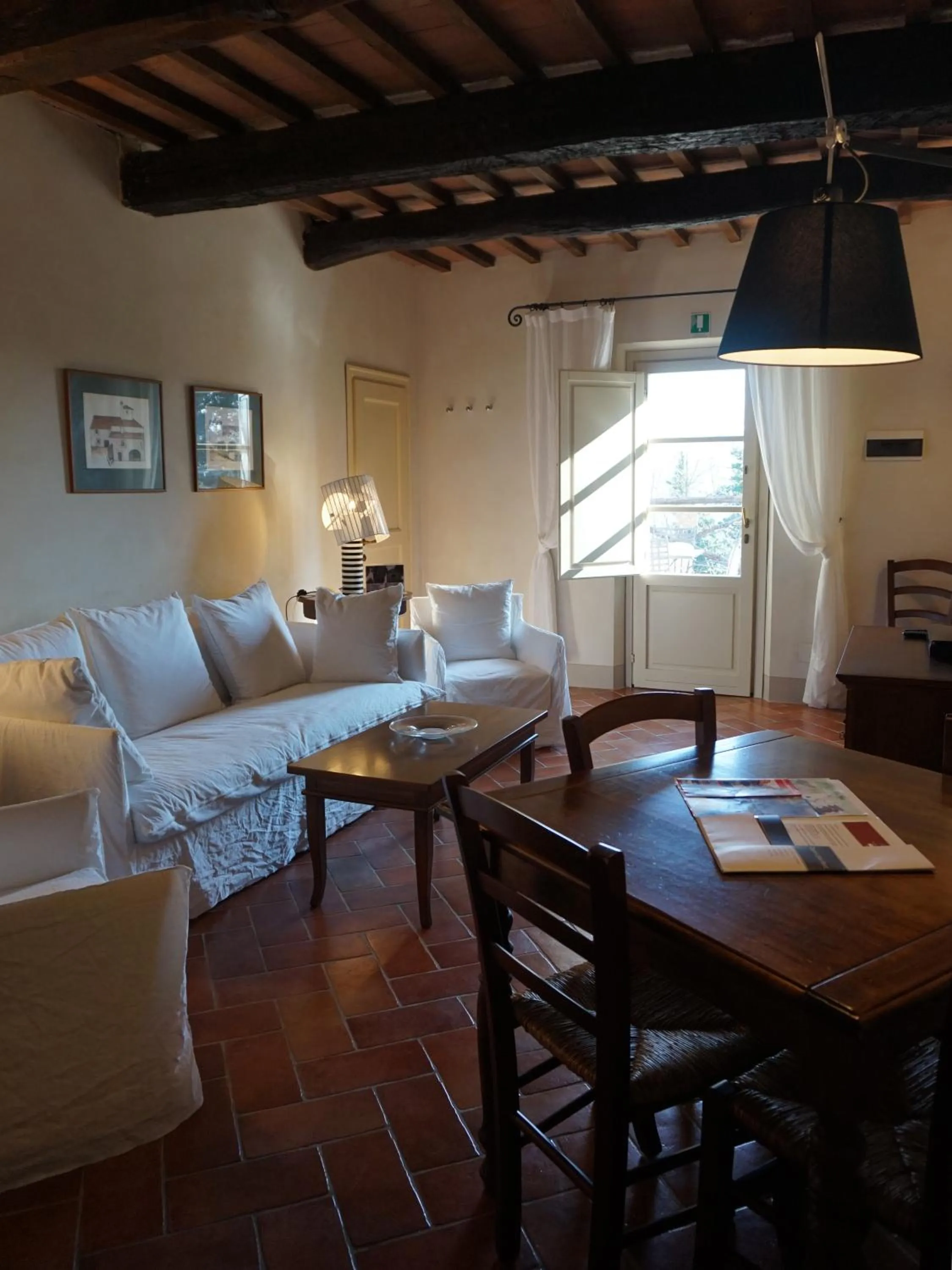 Living room in Borgo Colleoli Resort