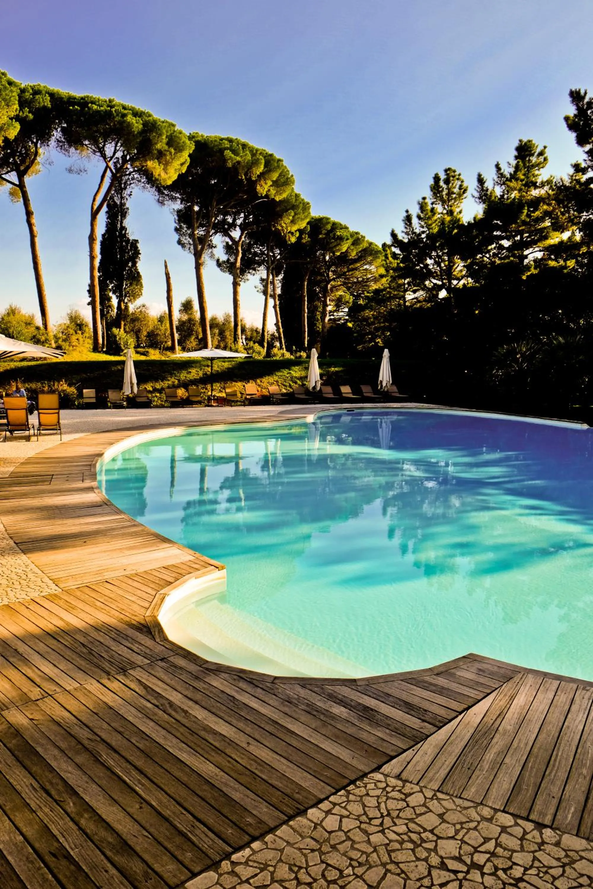 Swimming pool in Borgo Colleoli Resort