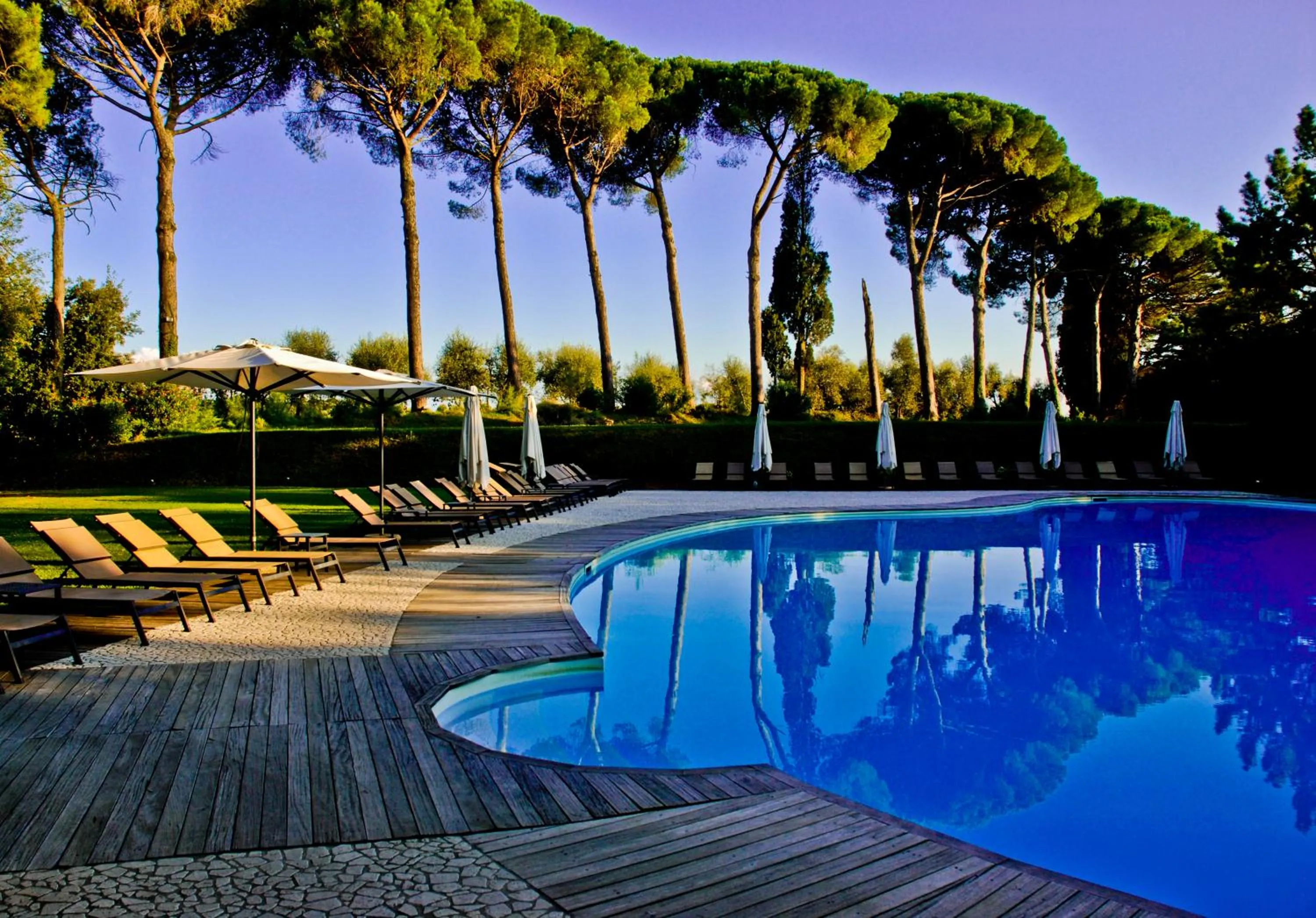 Swimming pool in Borgo Colleoli Resort