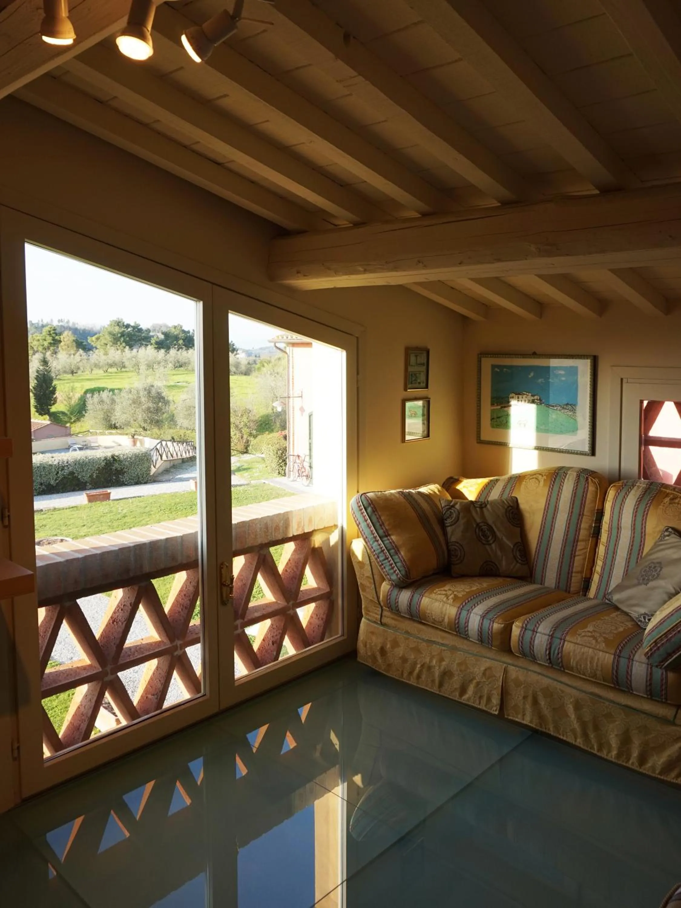 Living room in Borgo Colleoli Resort