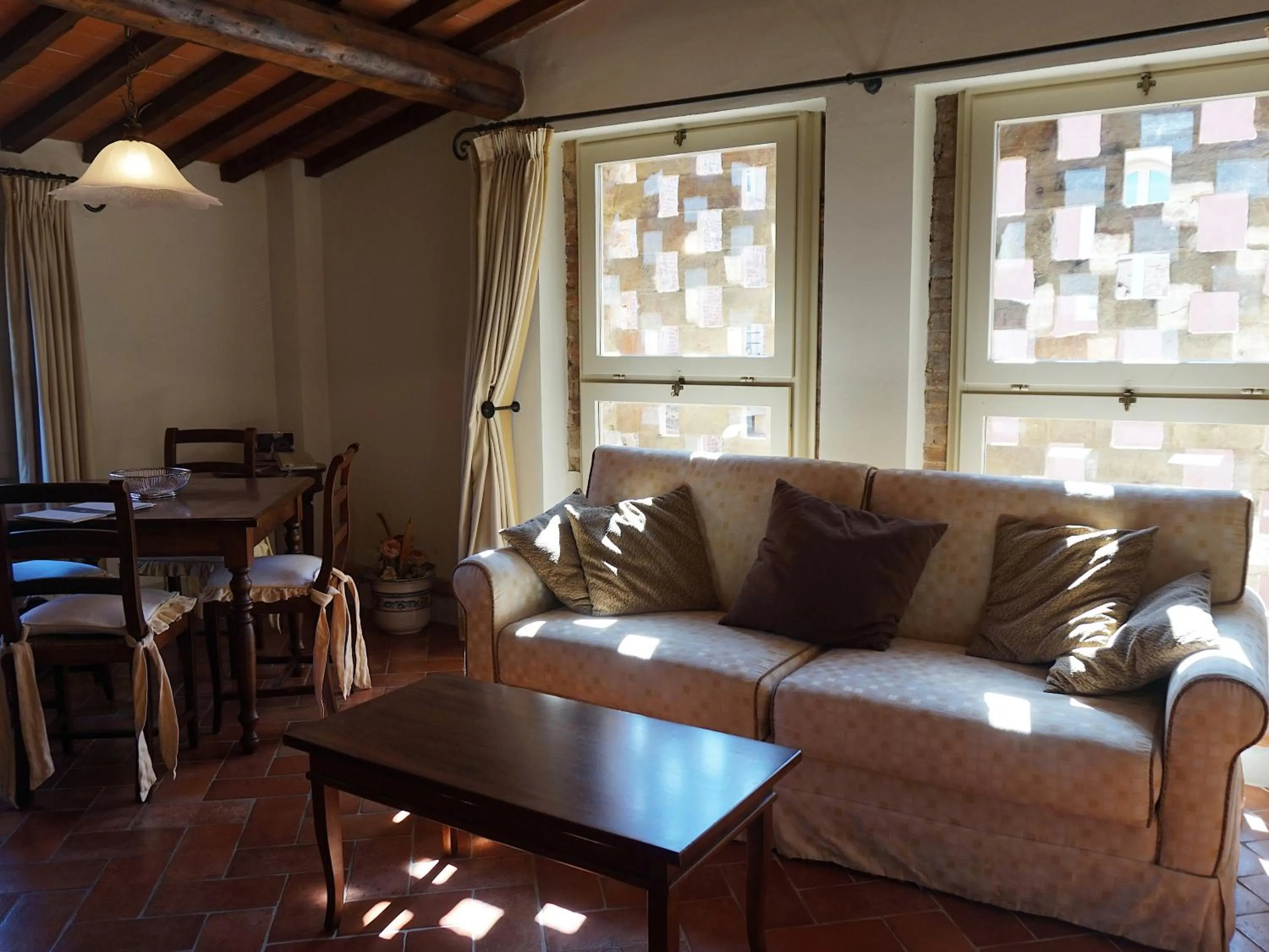 Living room in Borgo Colleoli Resort