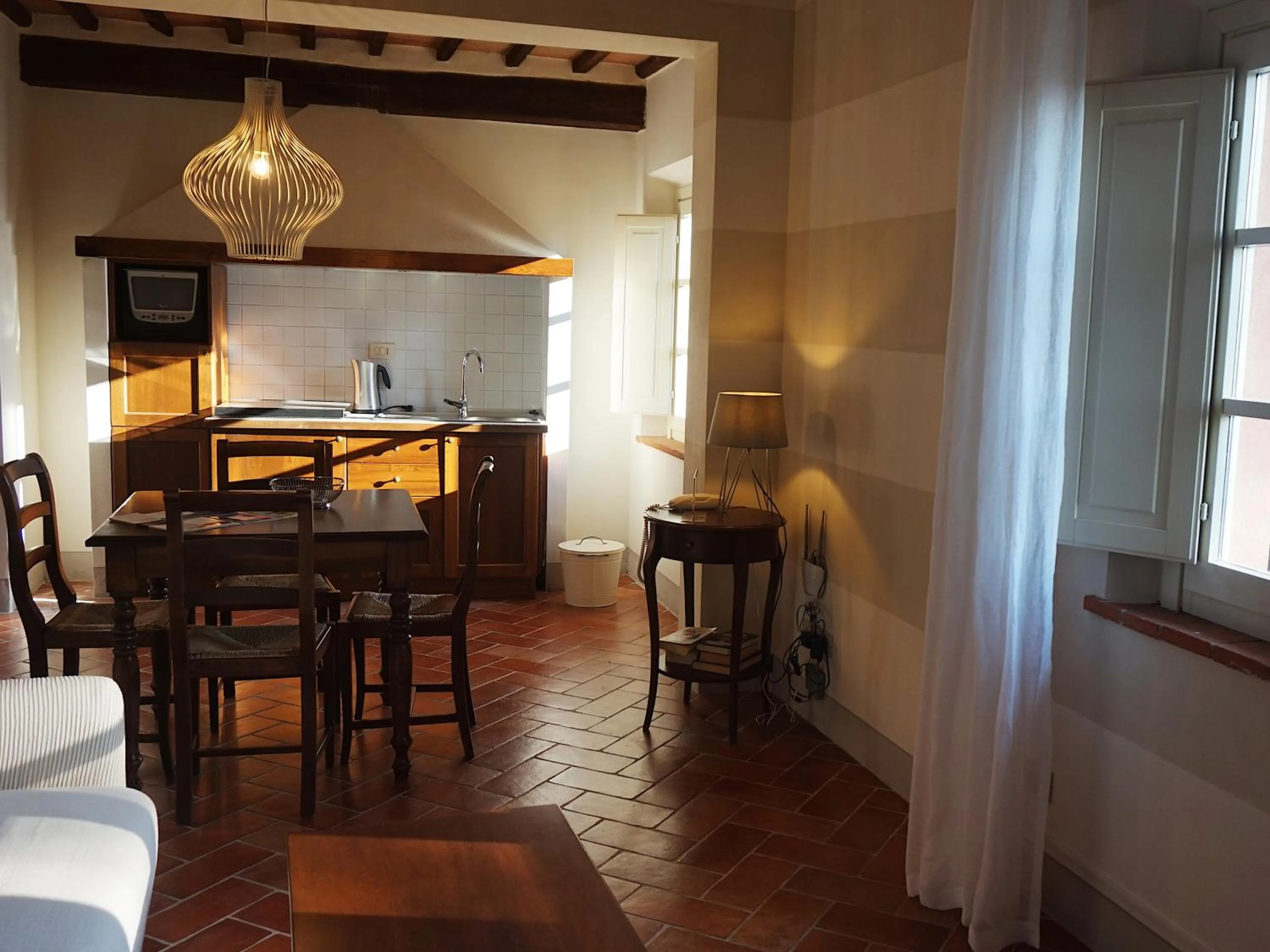 Living room in Borgo Colleoli Resort