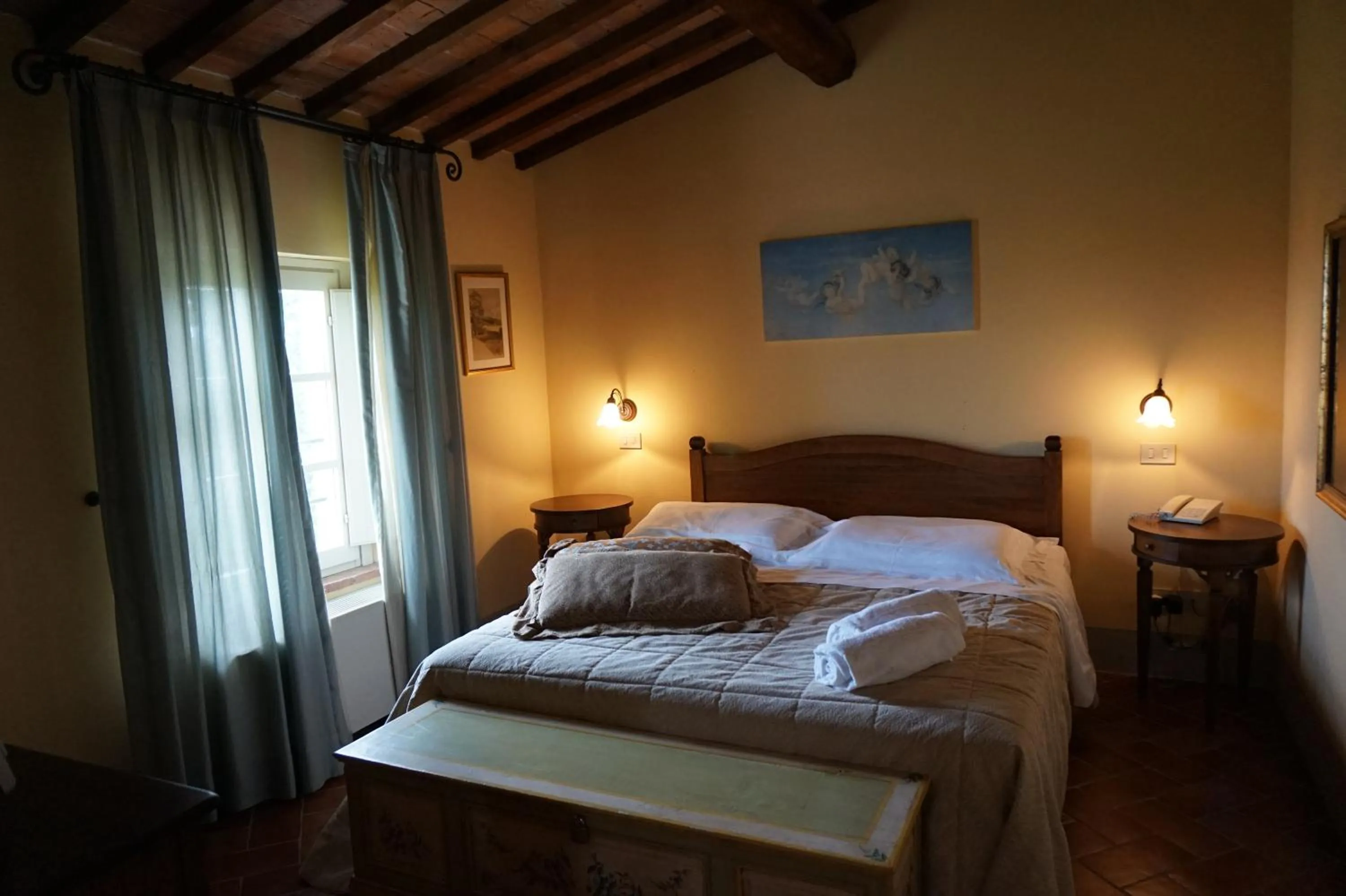 Bedroom, Bed in Borgo Colleoli Resort