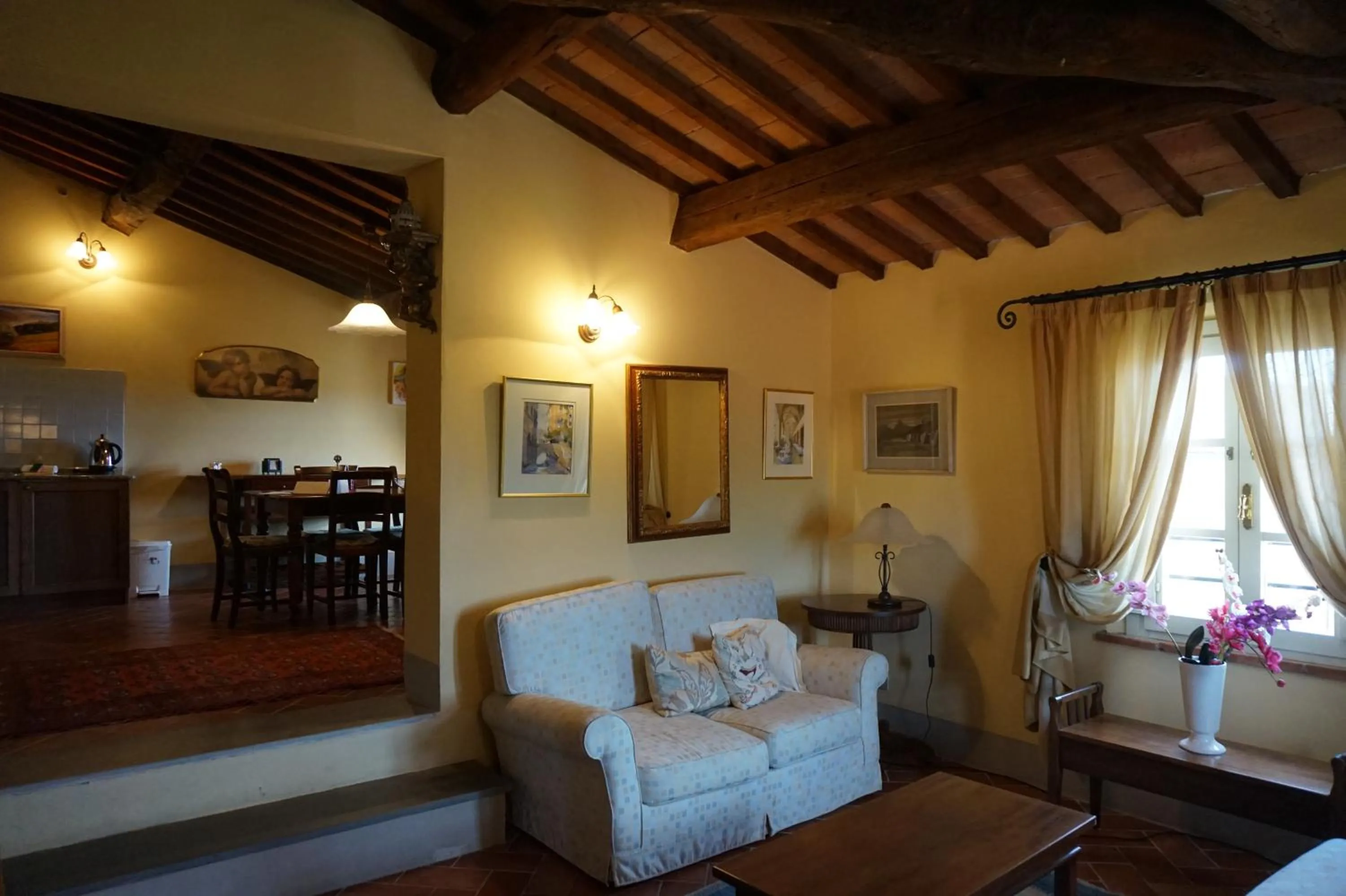 Living room in Borgo Colleoli Resort