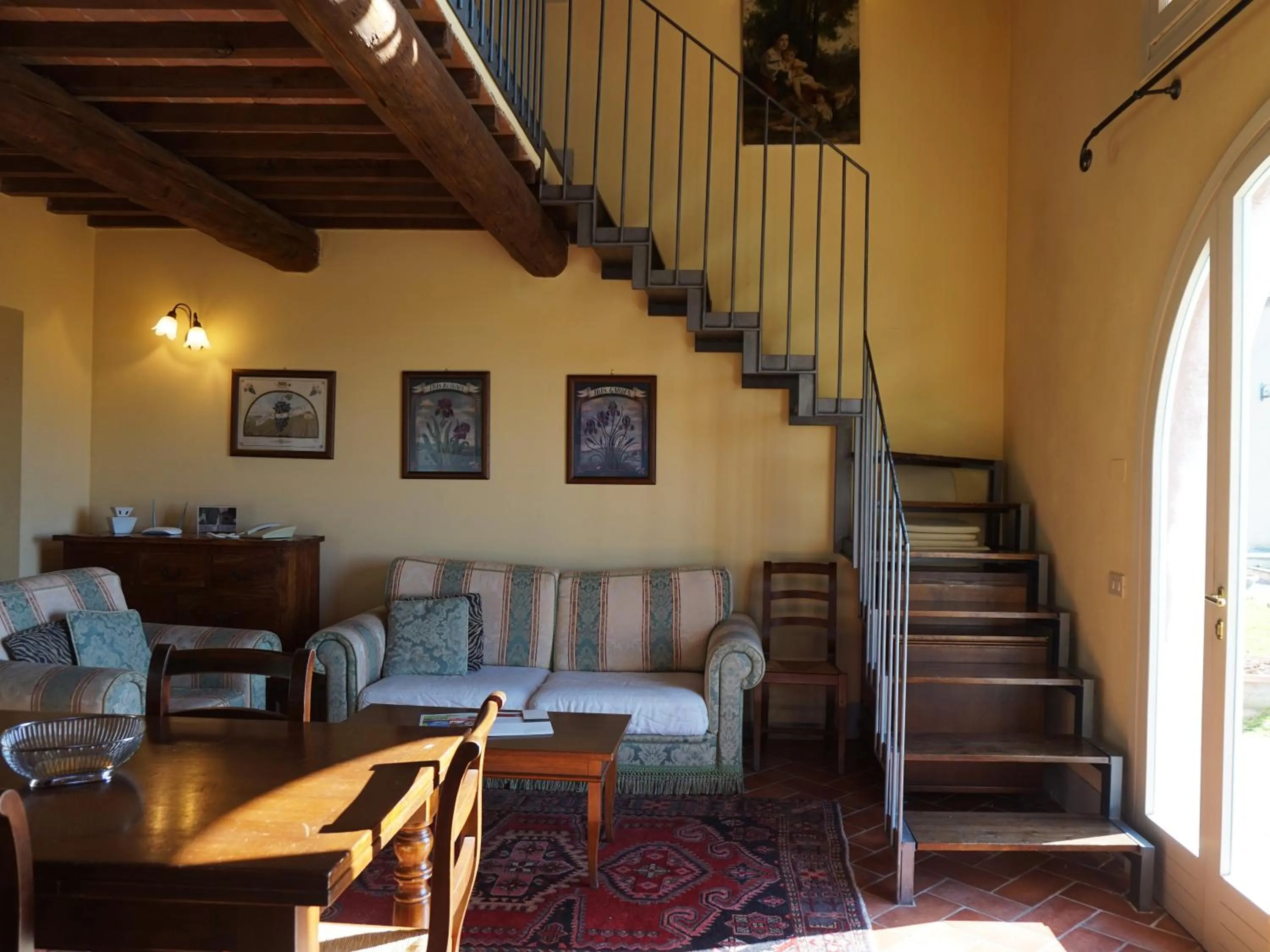Living room in Borgo Colleoli Resort