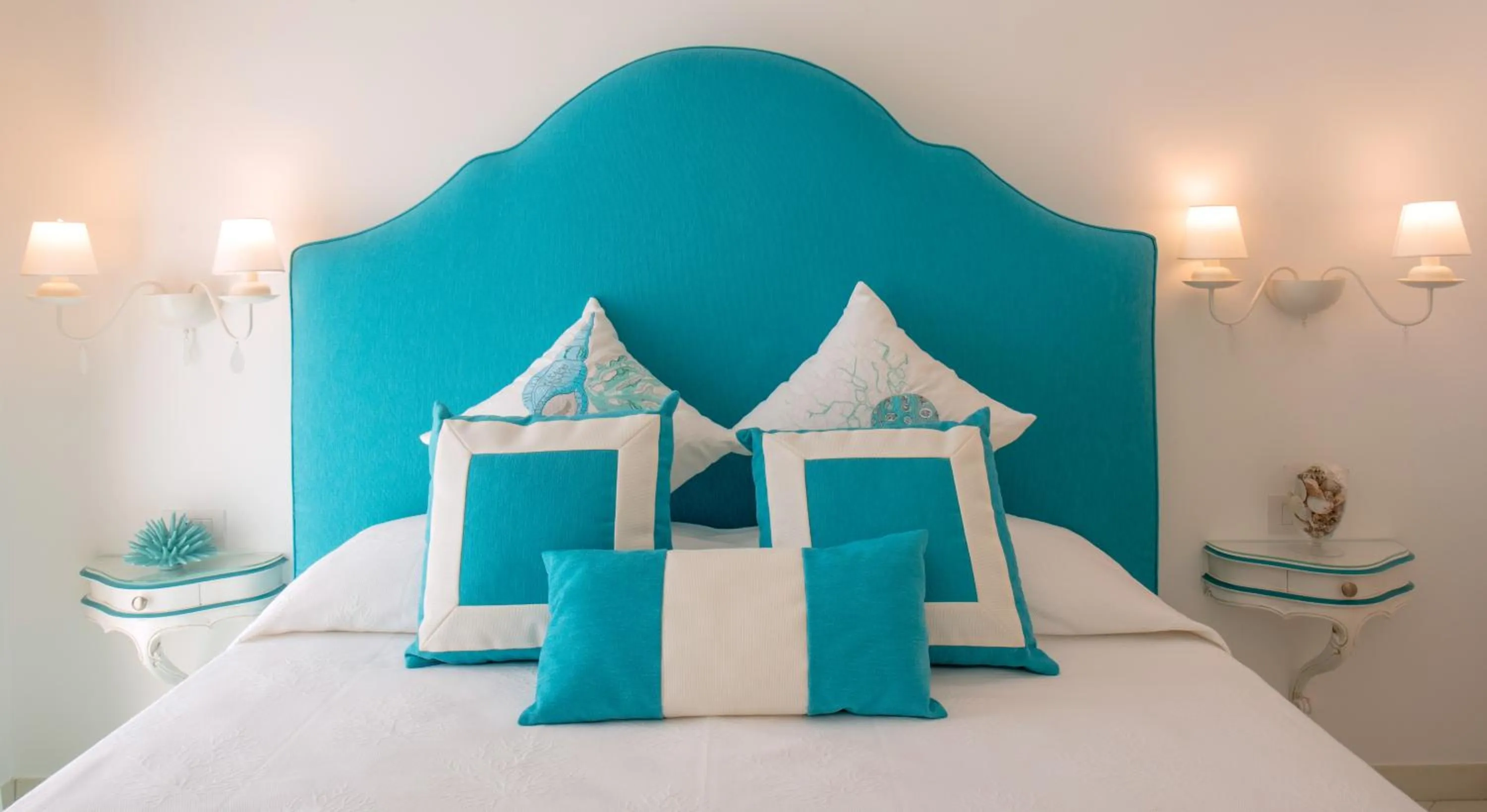 Bed in Villa Viviani