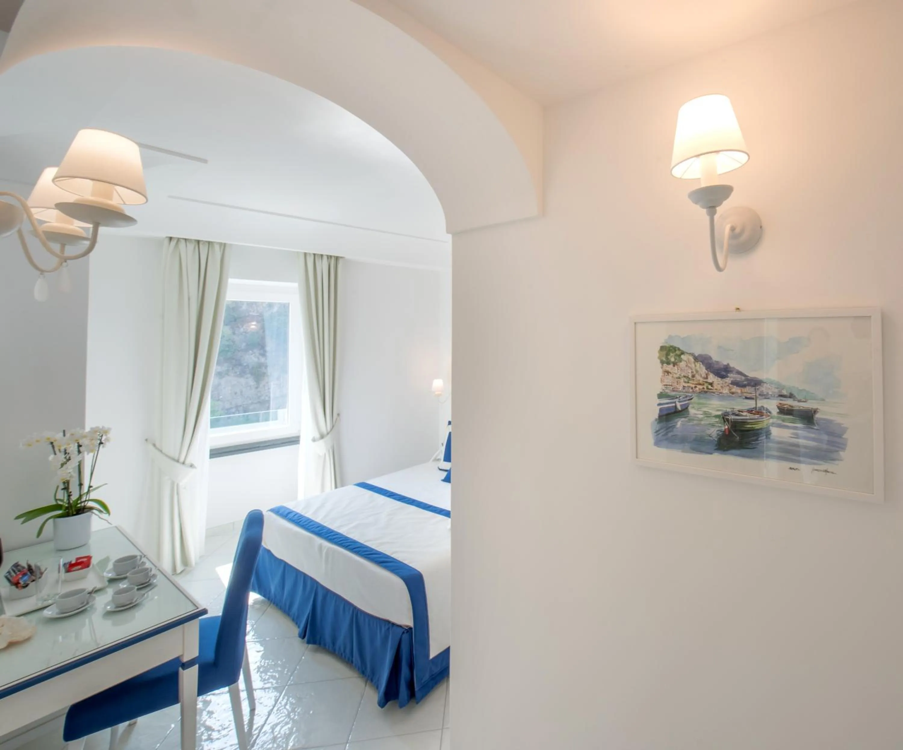 Bed in Villa Viviani