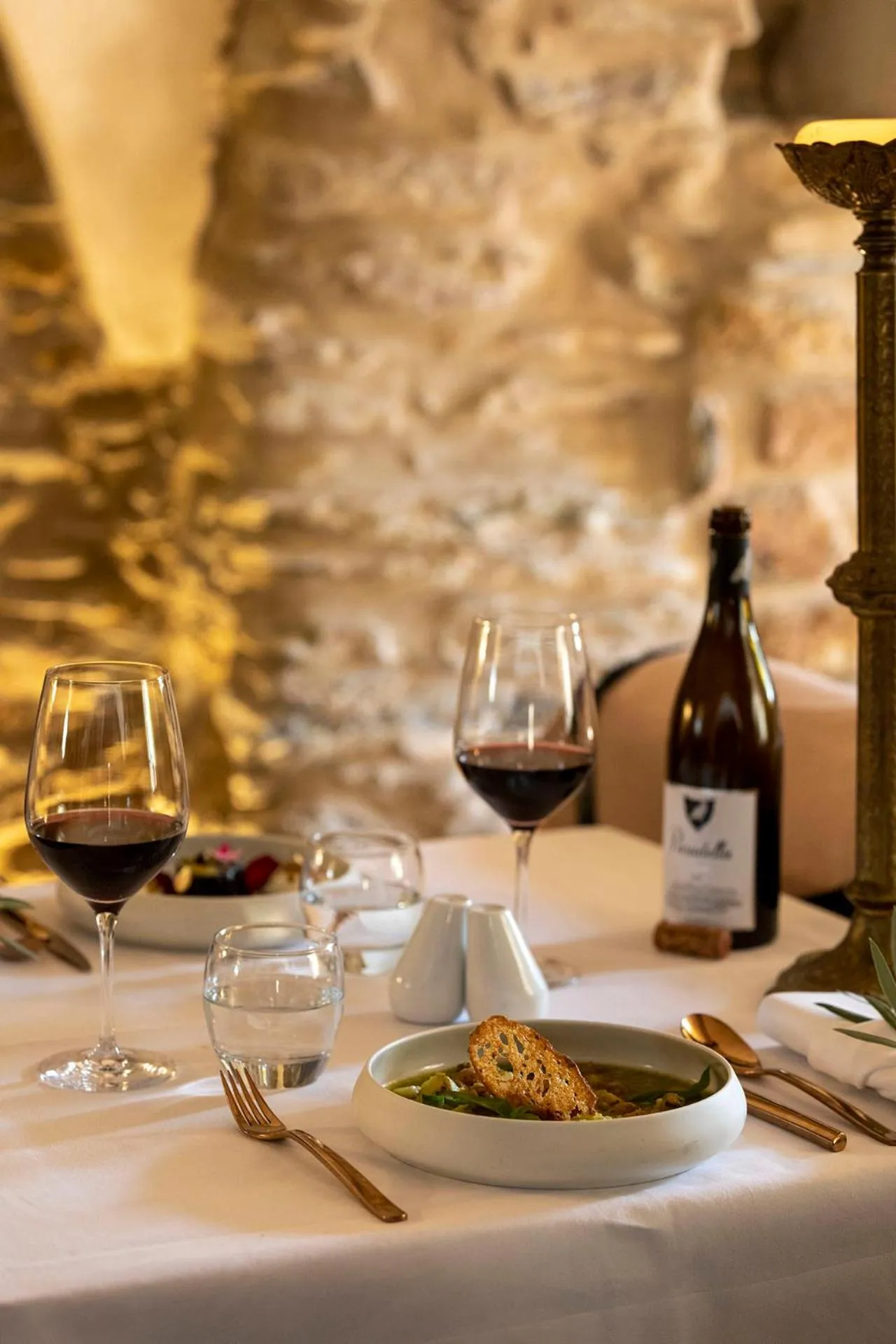 Restaurant/places to eat in Hôtel La Dimora & Spa