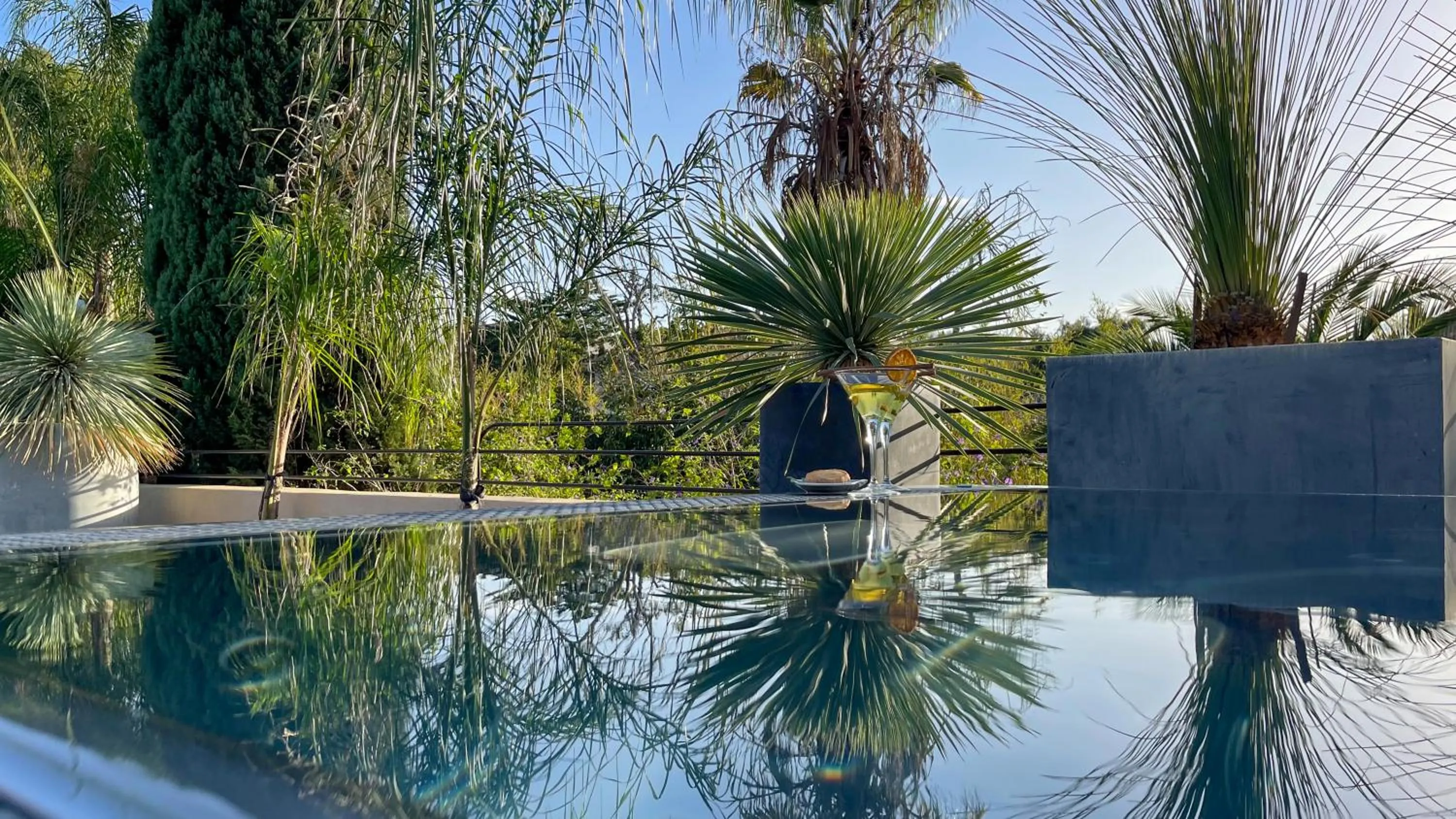 Hot Tub in Hôtel La Dimora & Spa