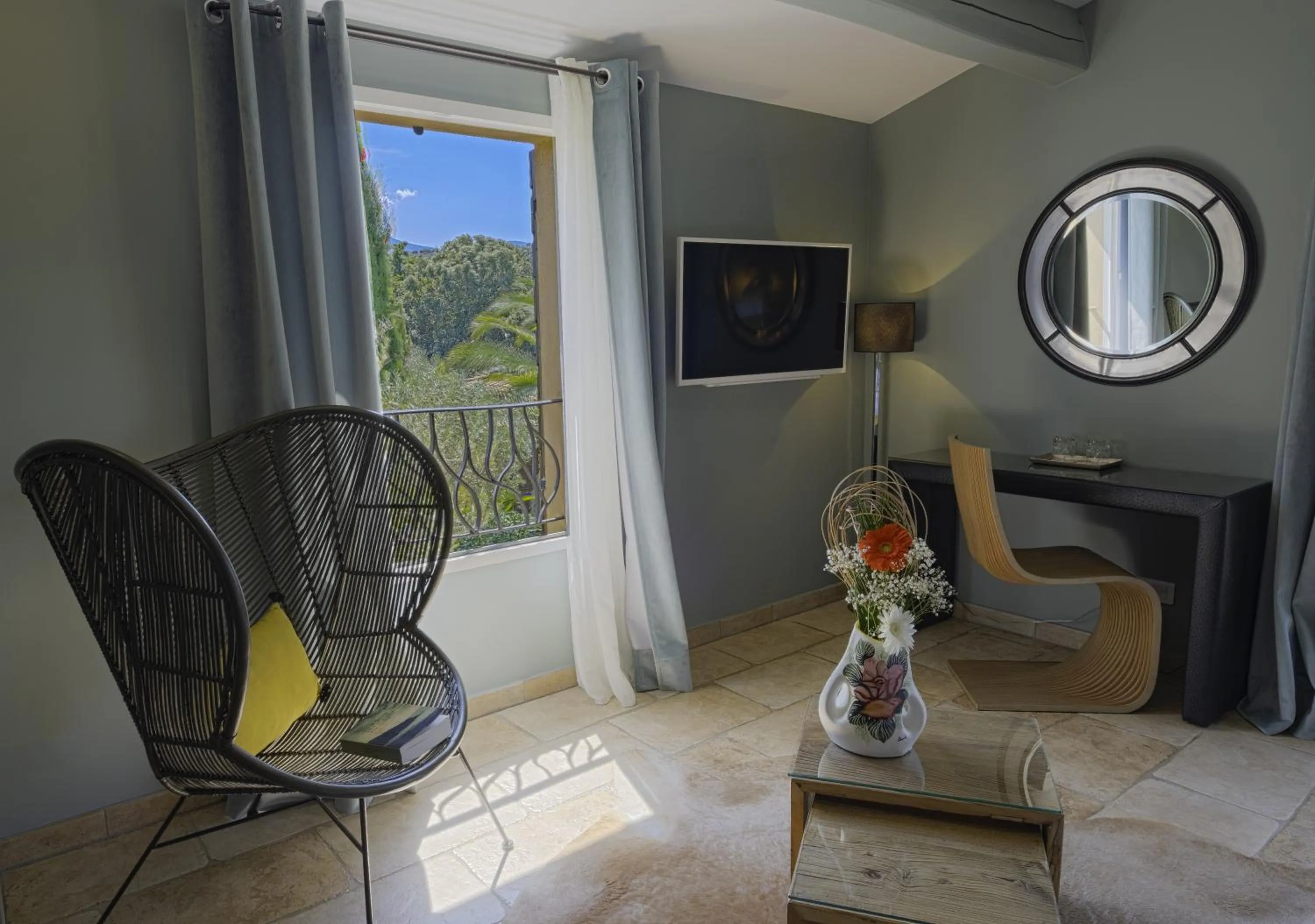 Decorative detail in Hôtel La Dimora & Spa