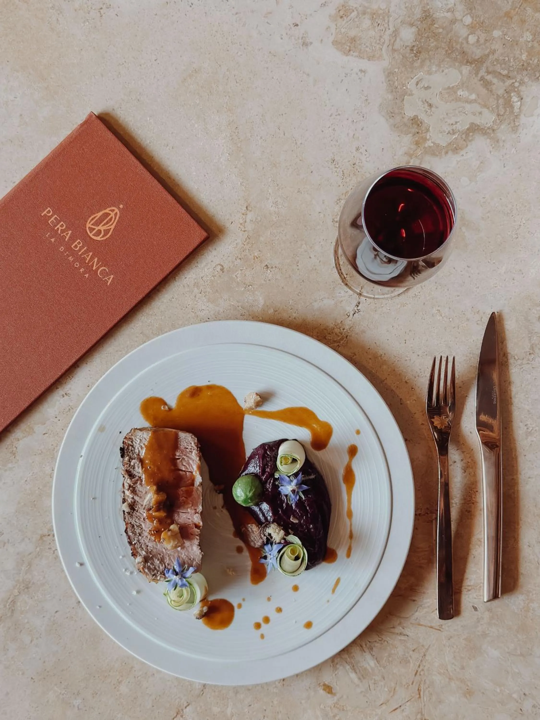 Restaurant/places to eat in Hôtel La Dimora & Spa