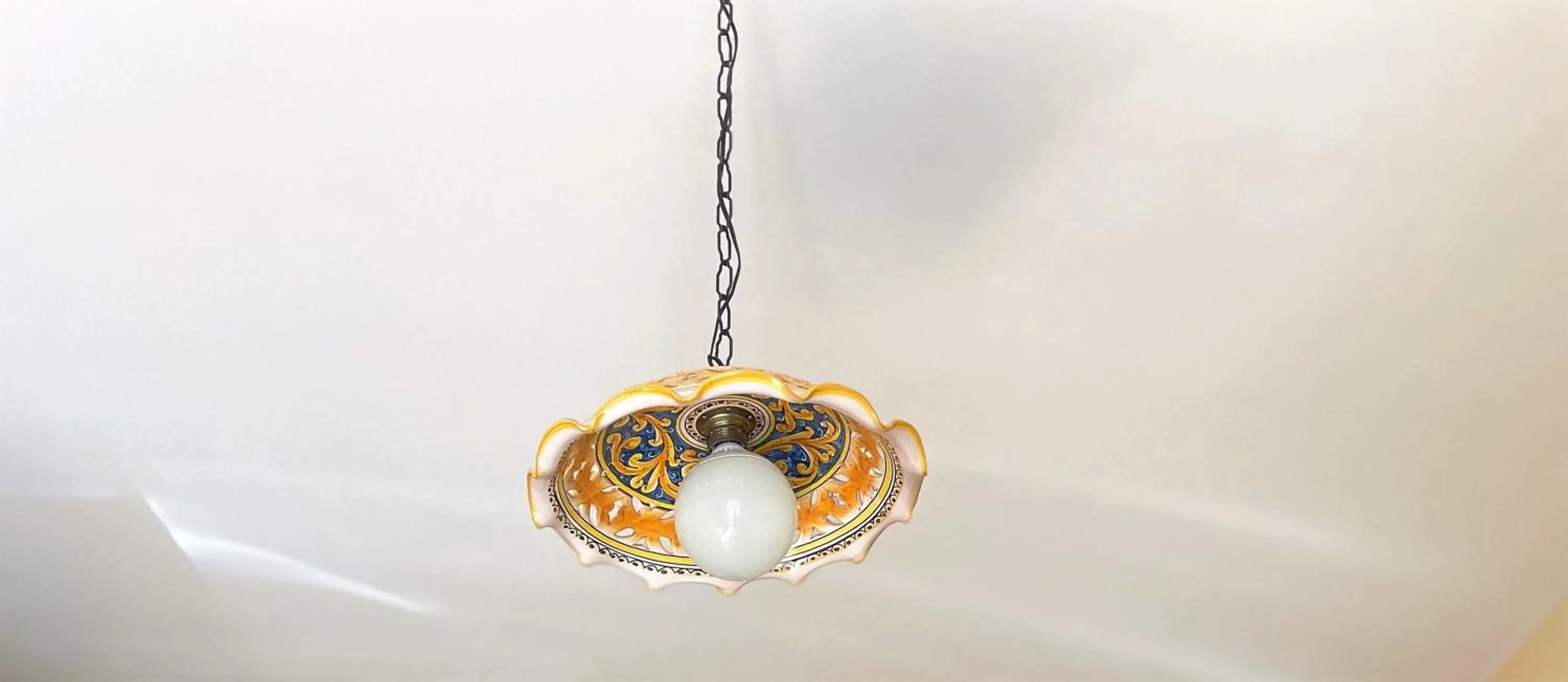 Decorative detail in Casale La Zagara