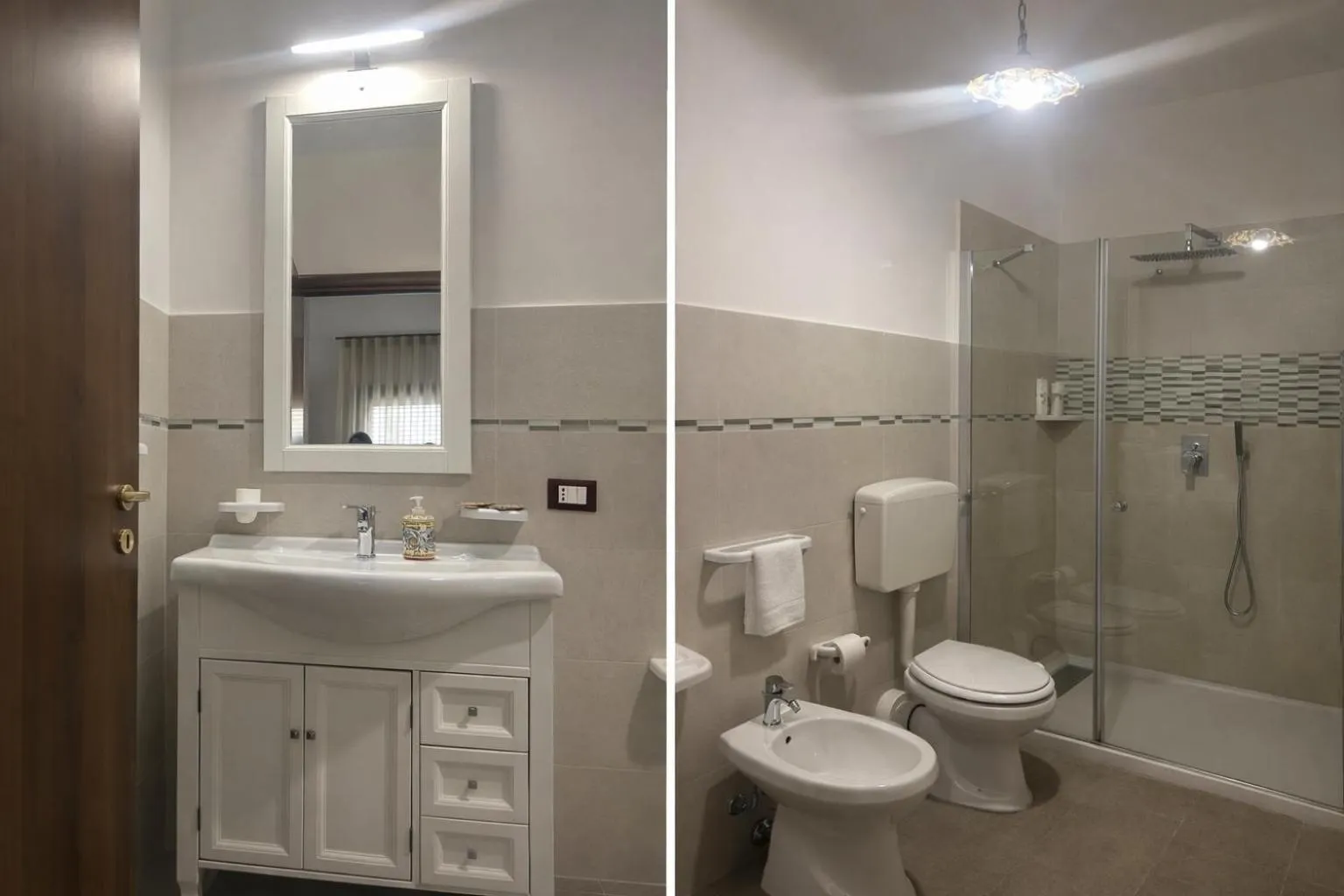 Shower in Casale La Zagara