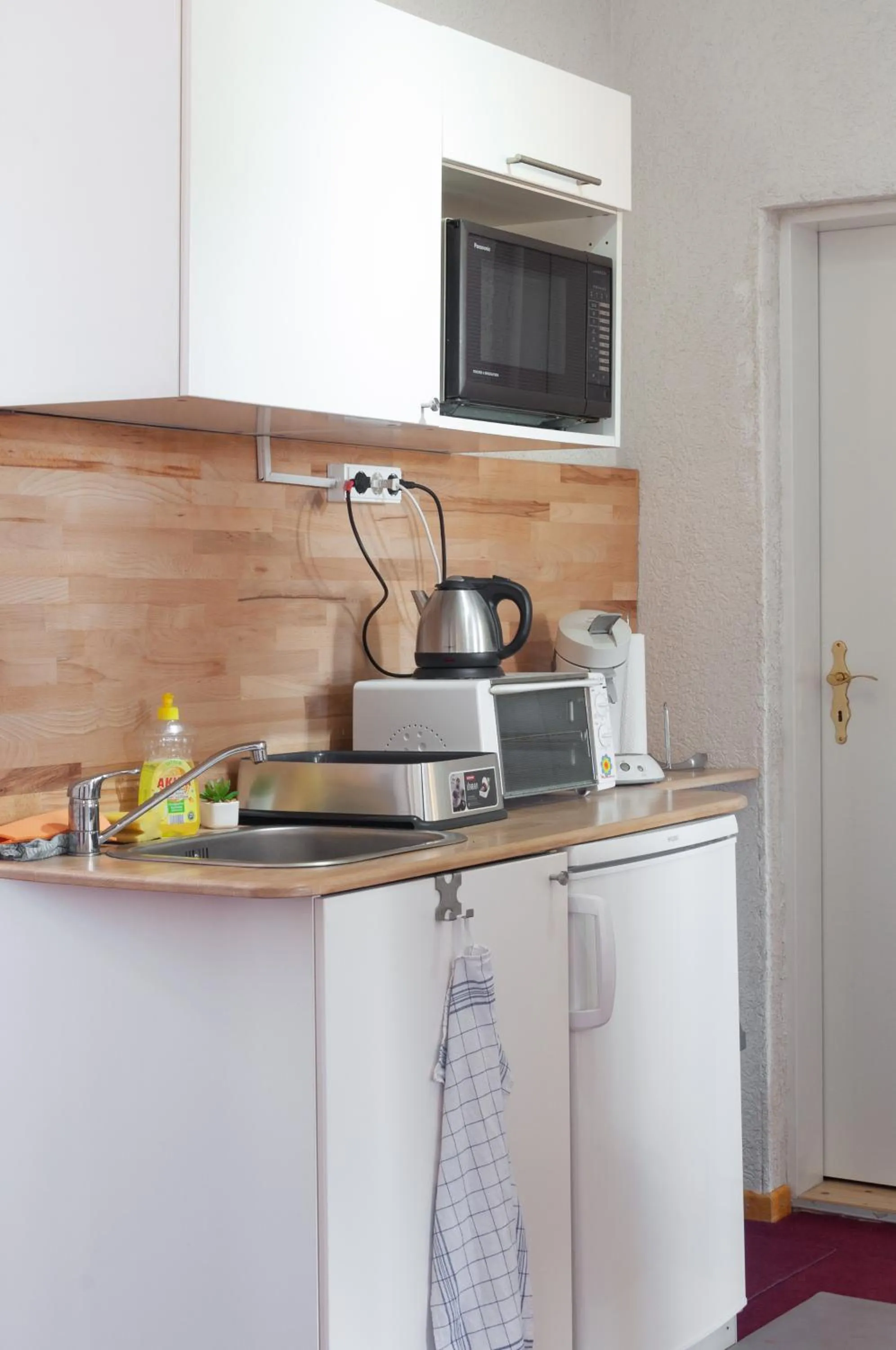 Kitchen or kitchenette in Landhaus Nauenburg