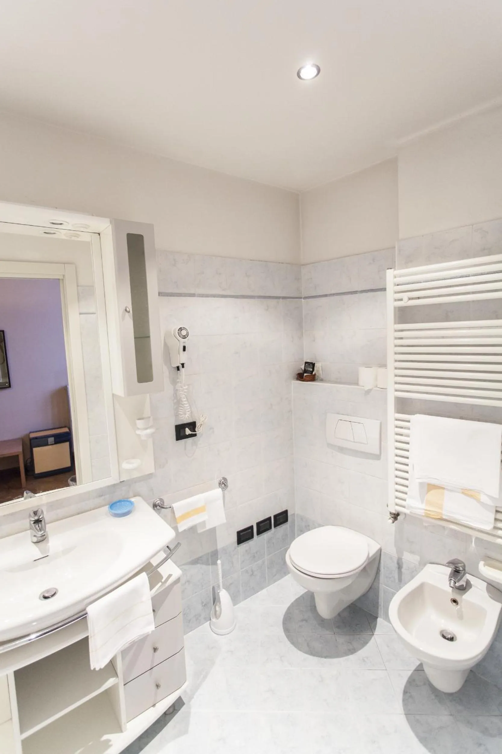 Toilet in Hotel Principe