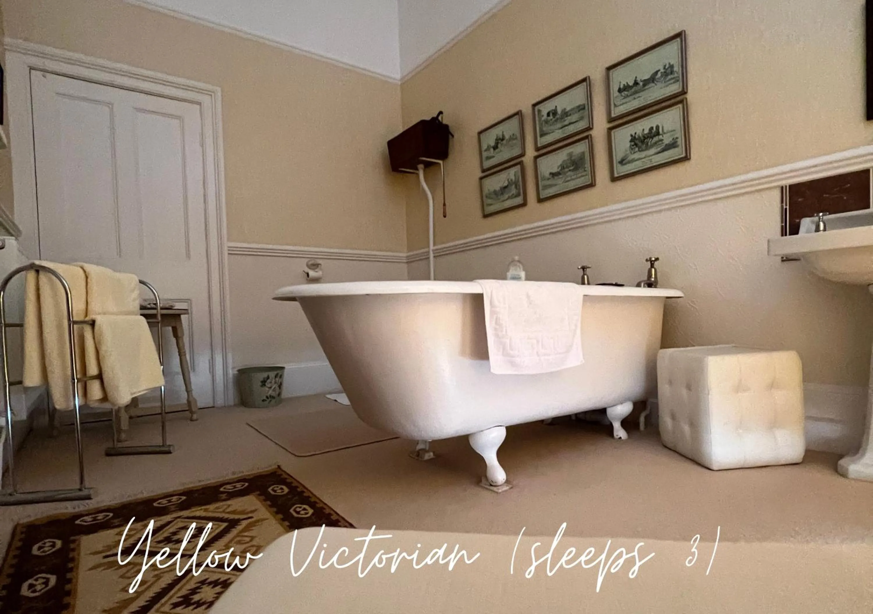 Bathroom in Barton Hall Country House