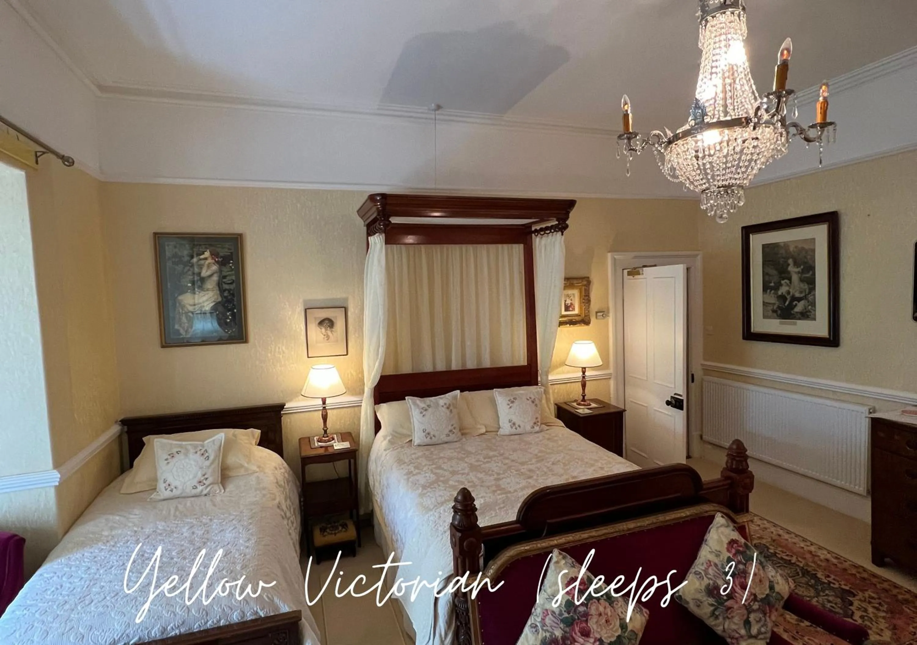 Photo of the whole room, Bed in Barton Hall Country House