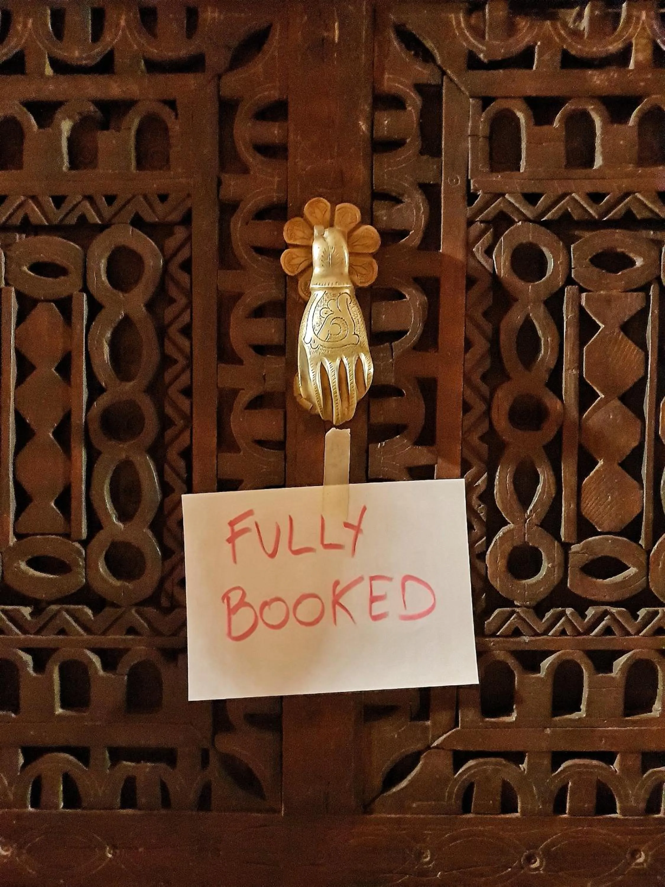 Text overlay in Riad Dar Rita