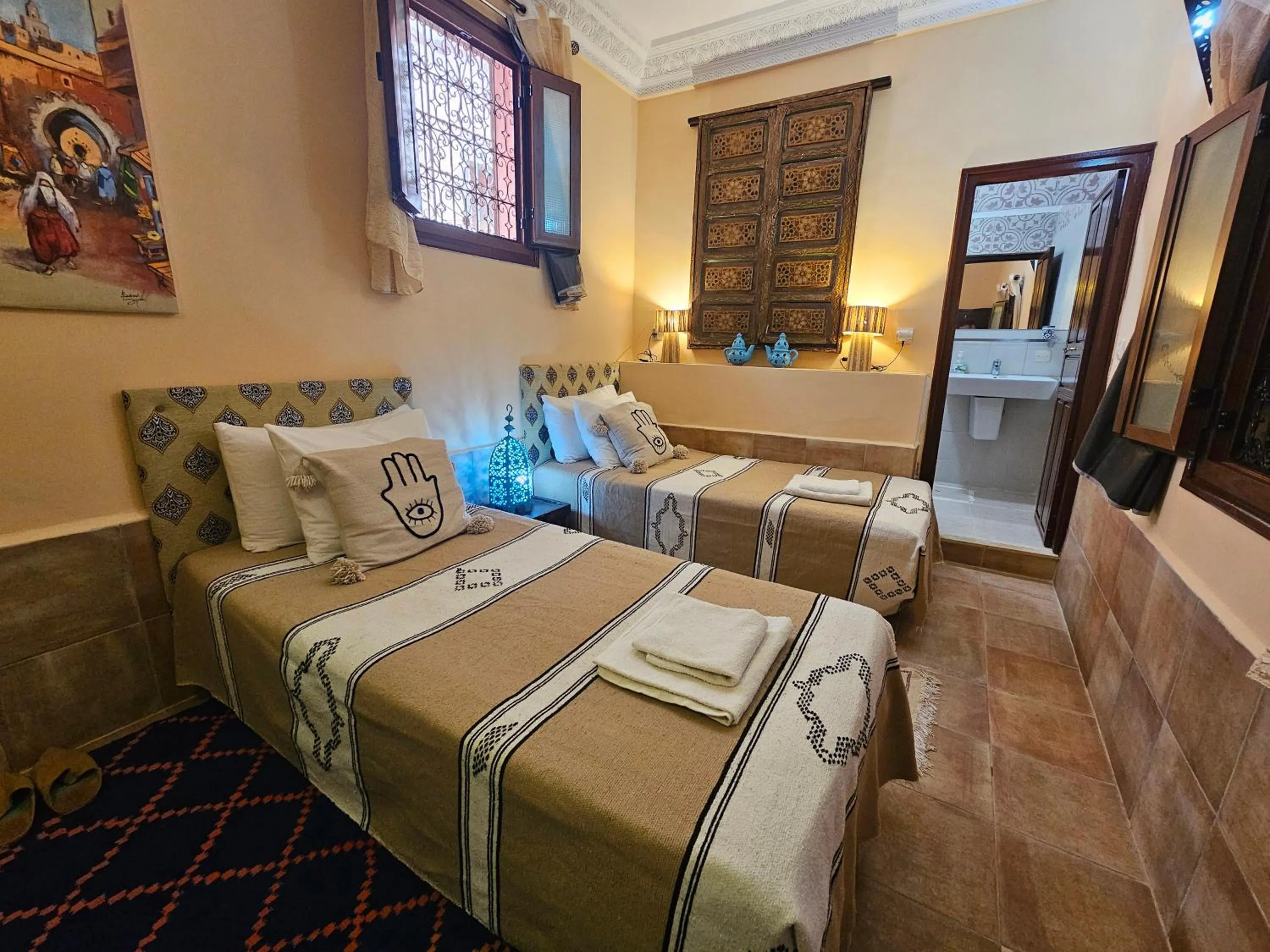 Bedroom, Bed in Riad Dar Rita