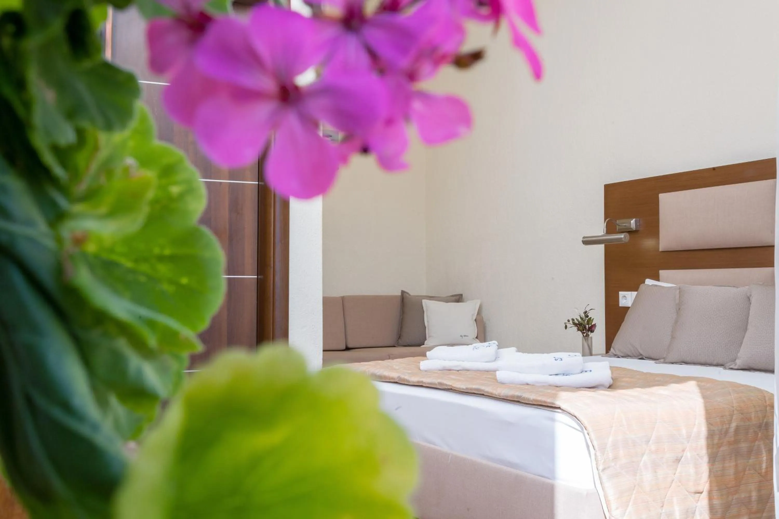 Bed in Blue Green Bay