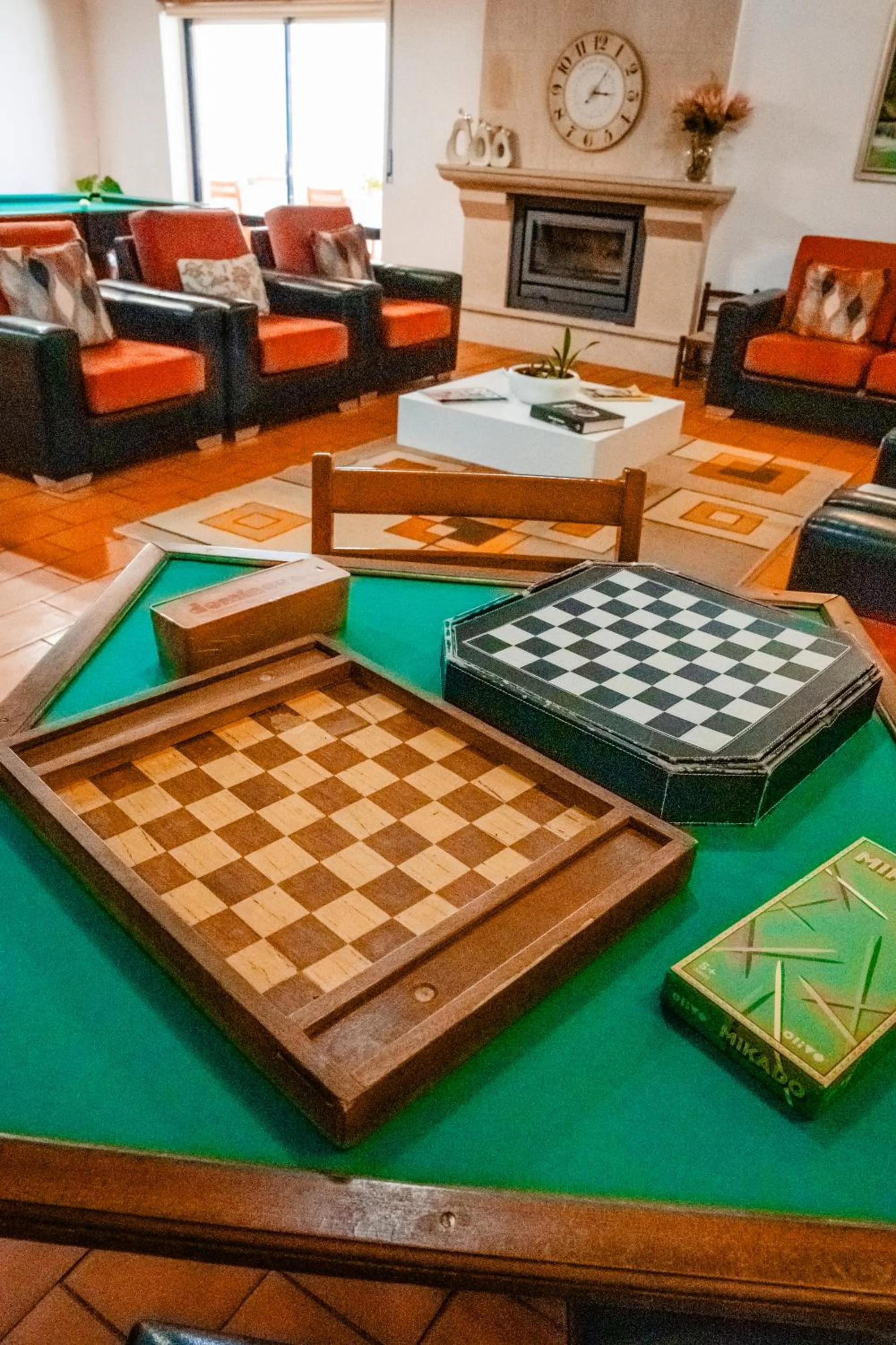 Living room in Hotel Larverde