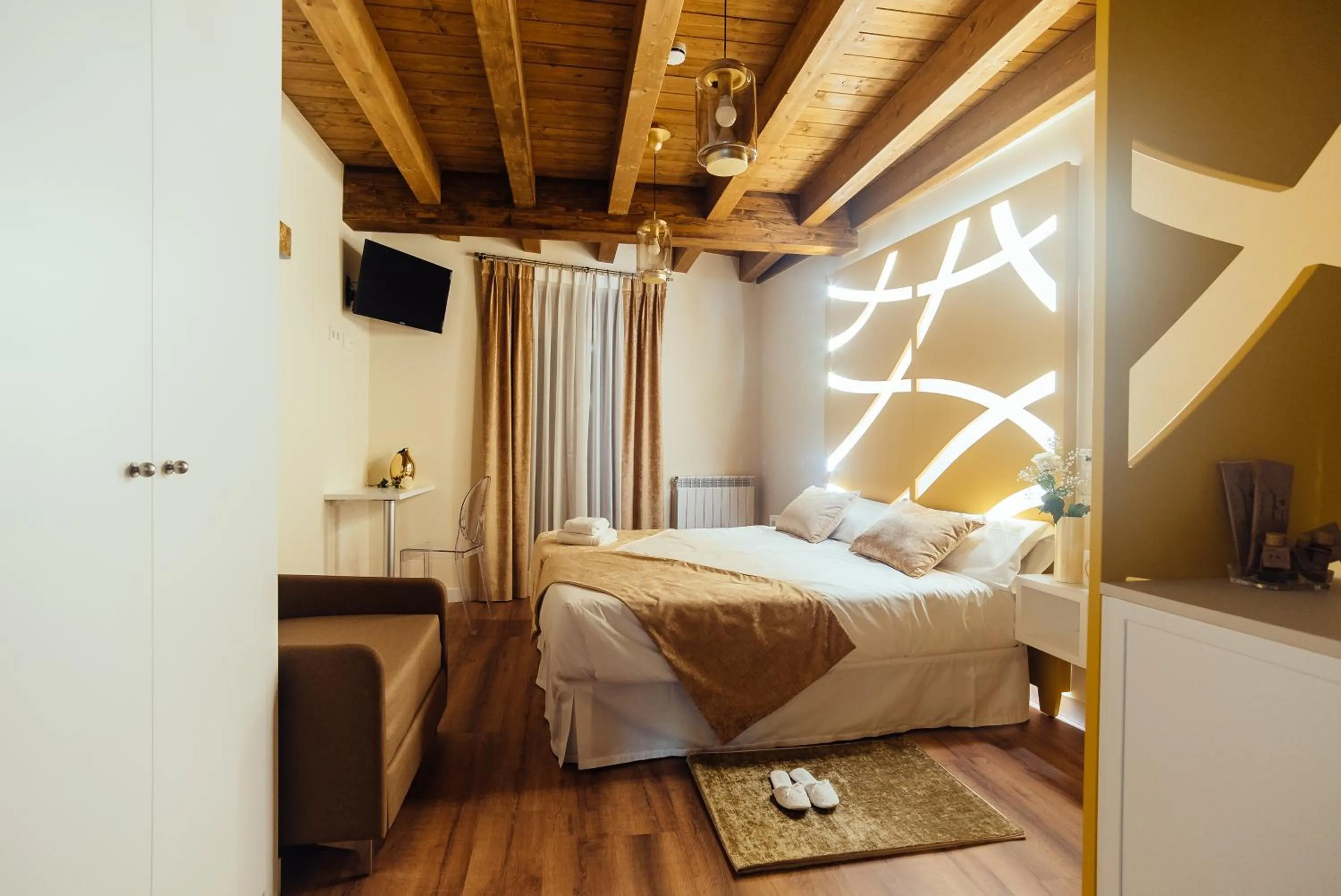 Photo of the whole room, Bed in Hotel Rural Pinares de Soria