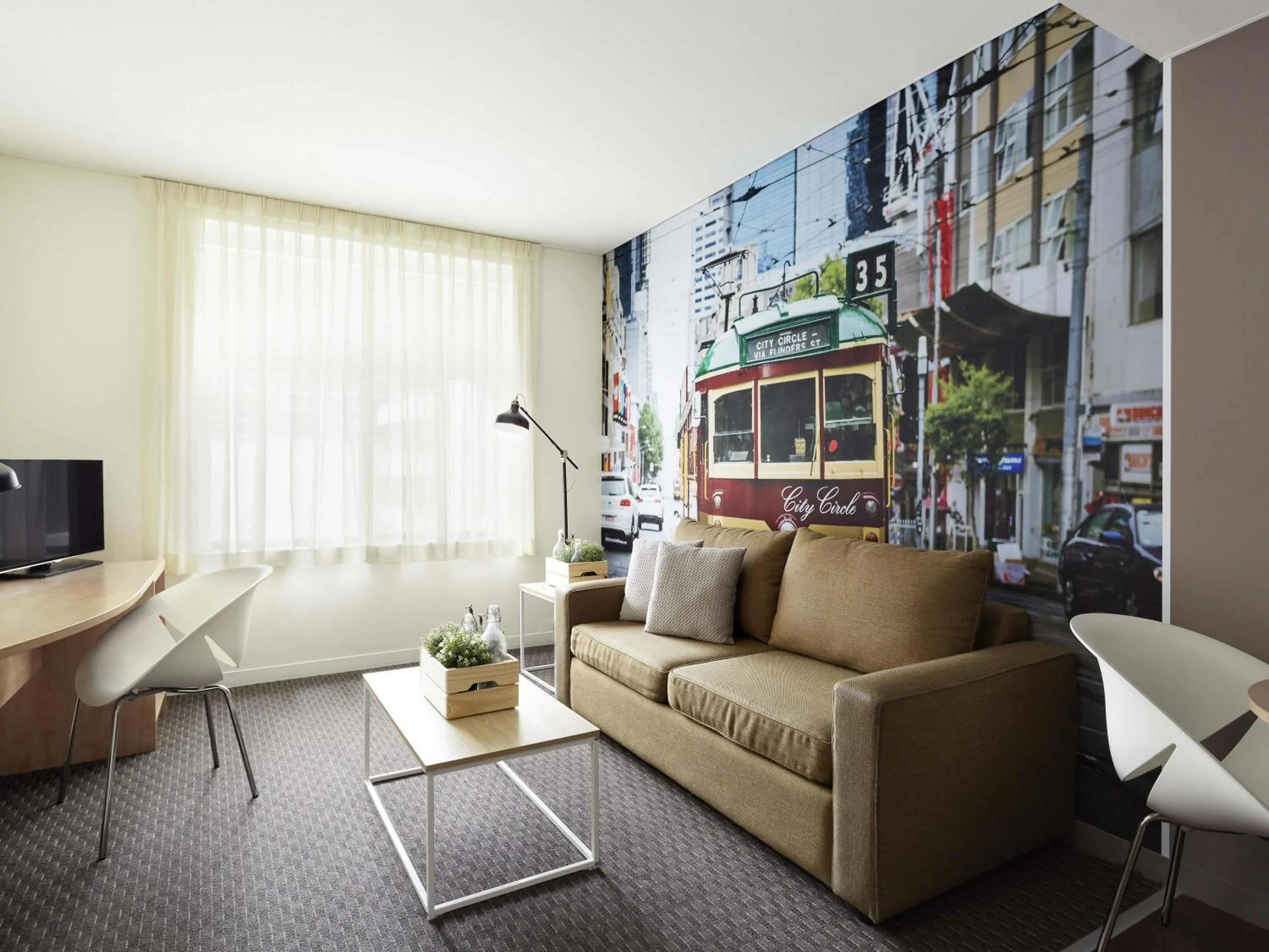 Bedroom in ibis Melbourne Hotel and Apartments