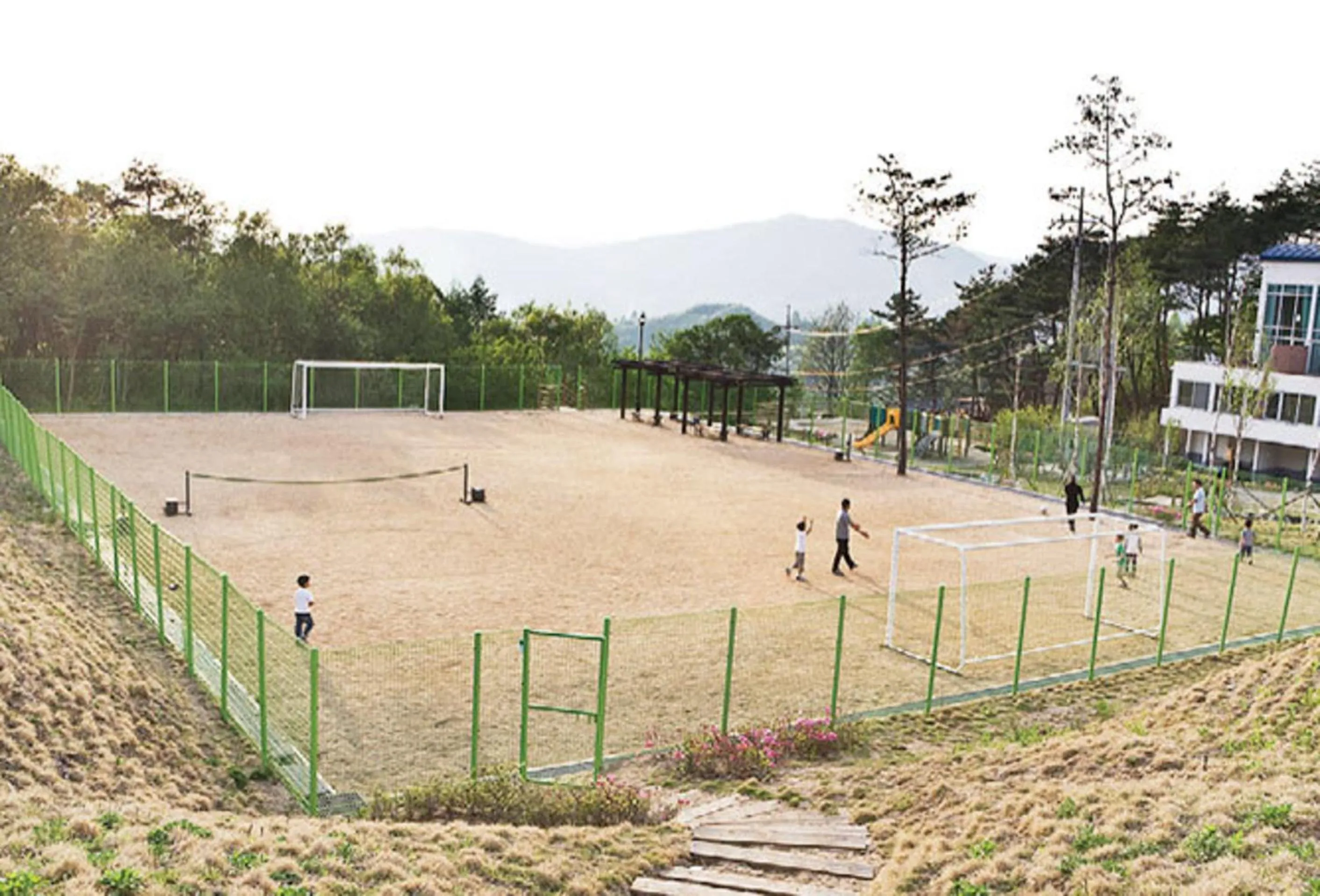 Children play ground in Hyundai Soo Resort Hoengseong