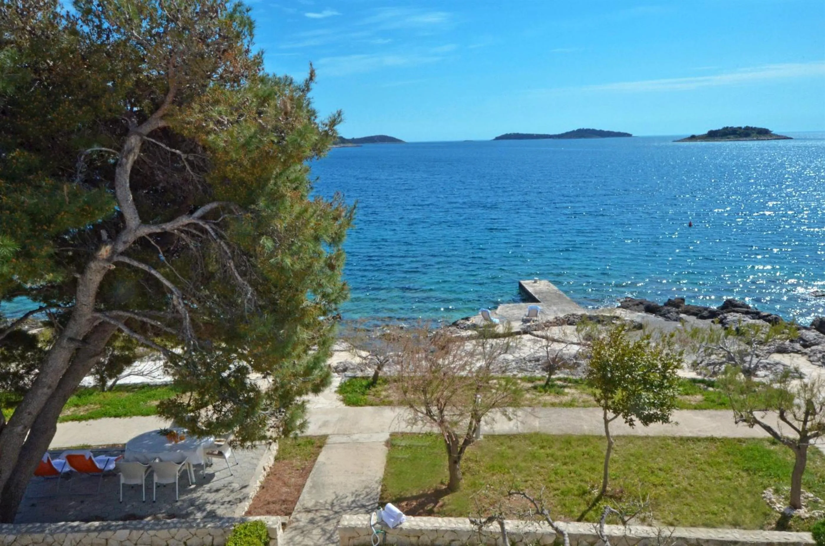 Sea view in Apartments Sandy