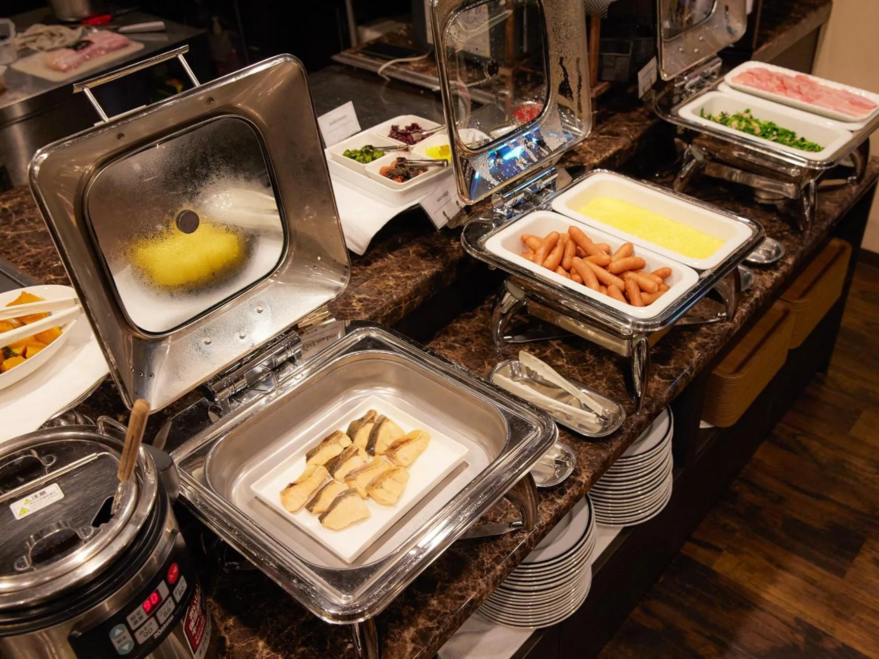 Buffet breakfast in Hotel Shuranza Chiba