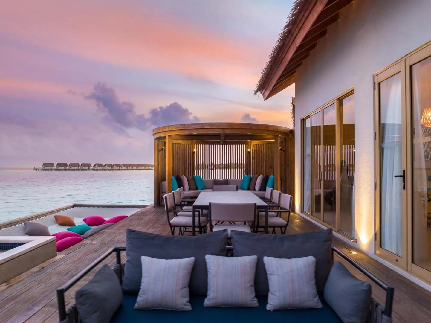 Patio in Hard Rock Hotel Maldives - FREE transfer for stays until 21st Dec 2025 and 11th Jan to 30th Apr 2026